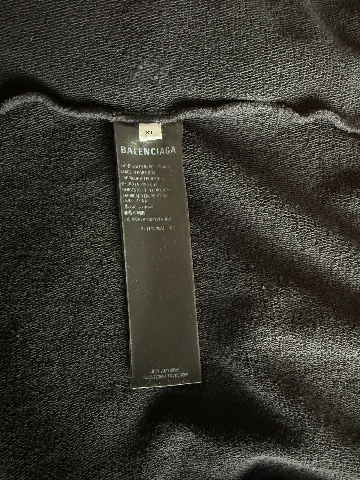Balenciaga Balenciaga Mud Gaffer Zip Up Size US XL / EU 56 / 4 - 5 Thumbnail