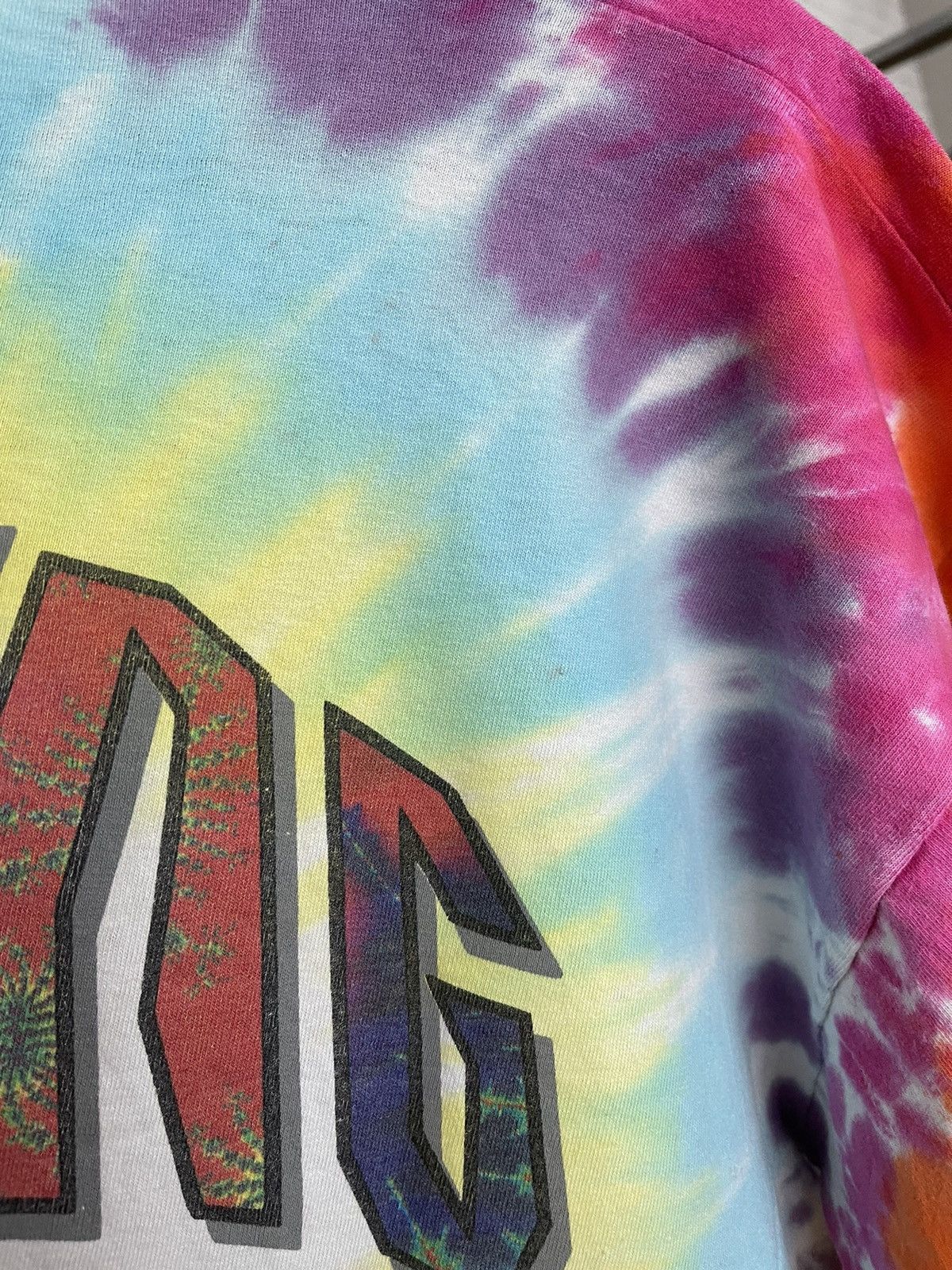 Band Tees 1994 The Rolling Stones Vintage Psychedelic T-Shirt Tee Band Size US XL / EU 56 / 4 - 18 Thumbnail