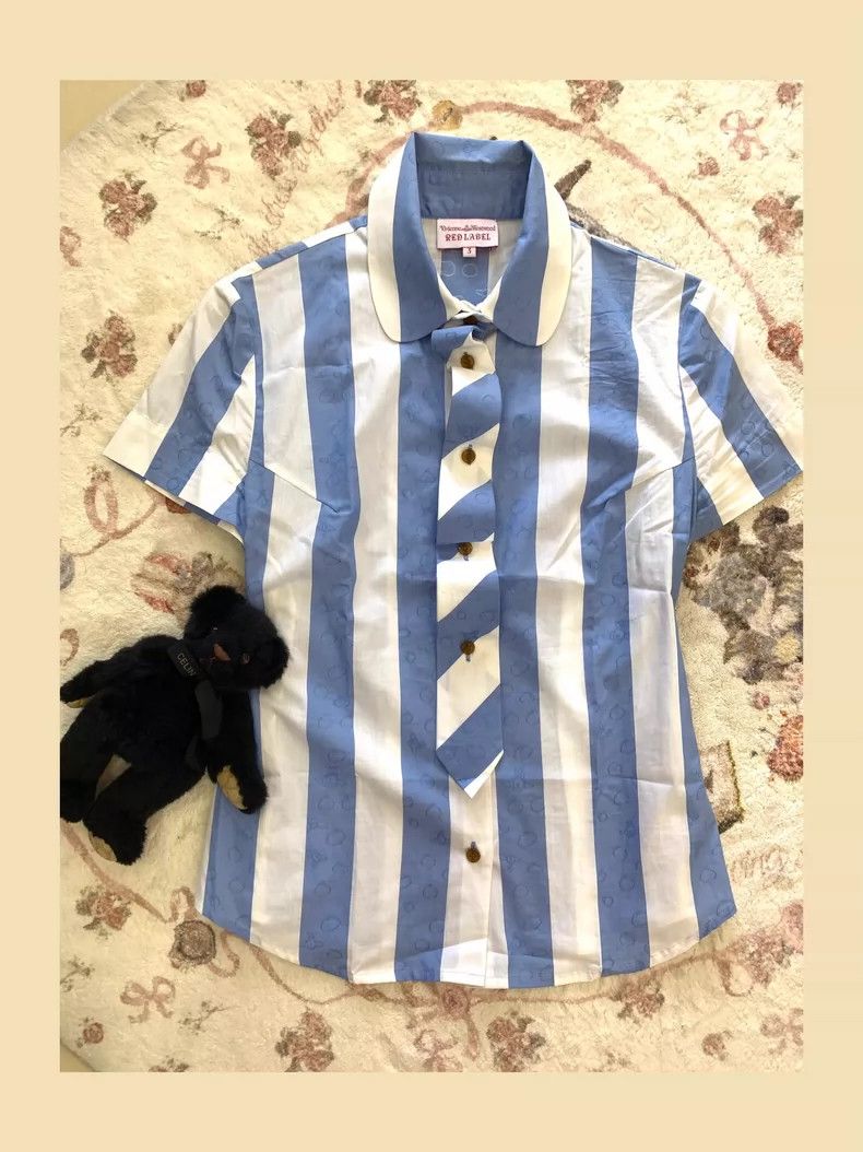 Vivienne Westwood Vivienne Westwood size3 Striped shirt Size M / US 6-8 / IT 42-44 - 1 Thumbnail