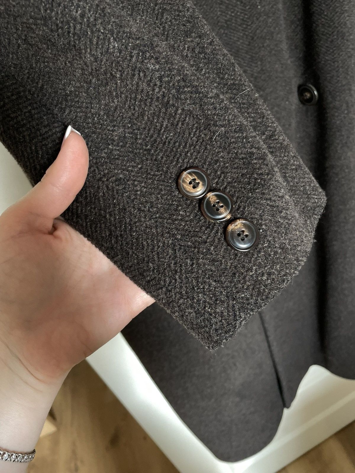 Hugo Boss Hugo Boss wool coat Size US L / EU 52-54 / 3 - 3 Thumbnail