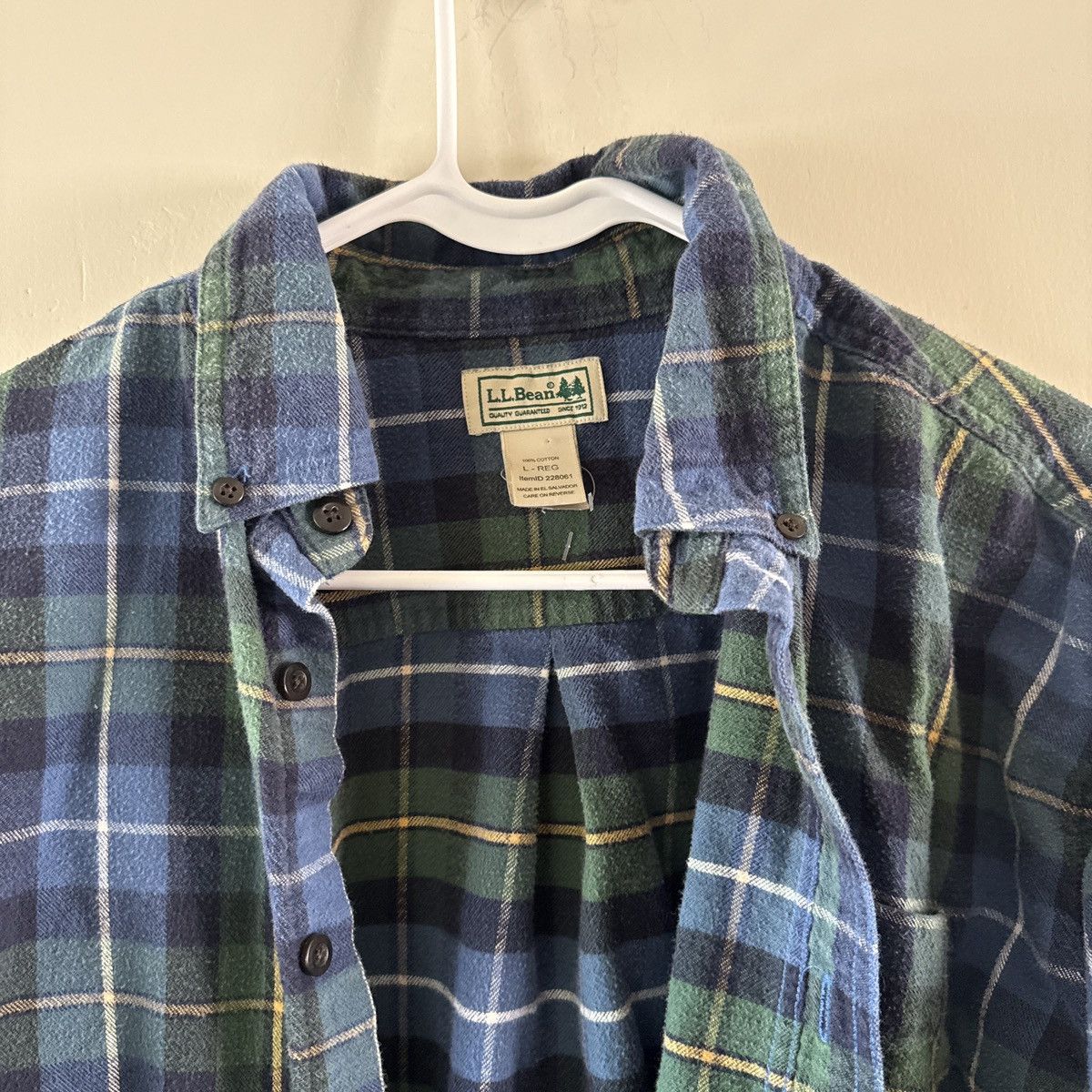 L.L. Bean L.L.Bean Flannel Shirt Size US L / EU 52-54 / 3 - 2 Thumbnail