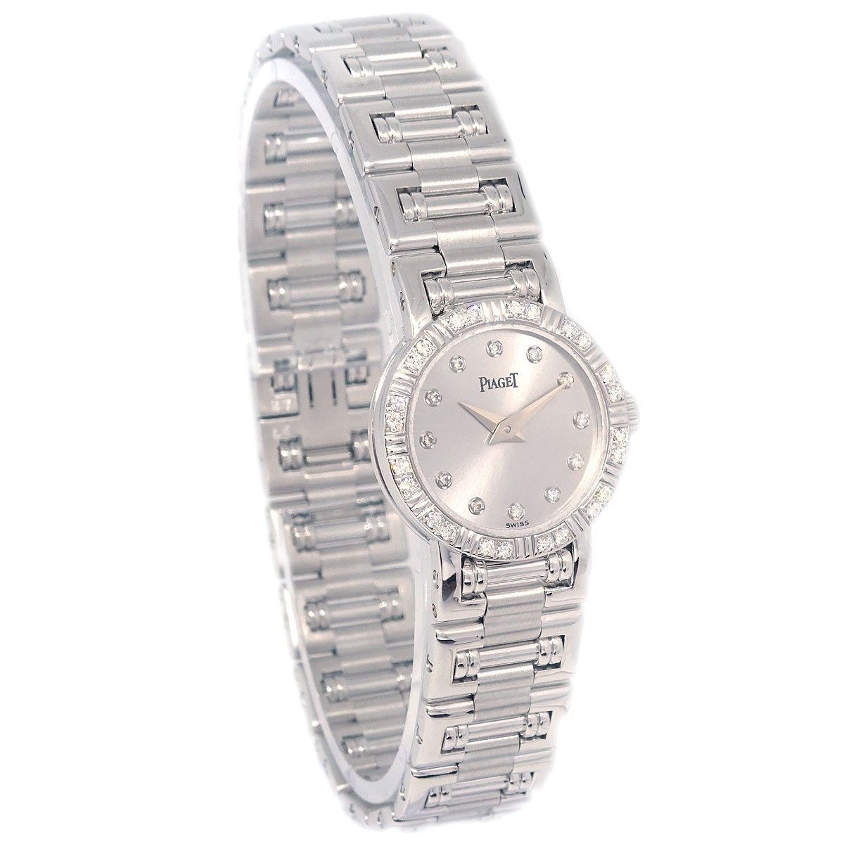 Piaget Piaget Dancer Quartz Watch White Gold with Diamond Bezel Size ONE SIZE - 1 Thumbnail
