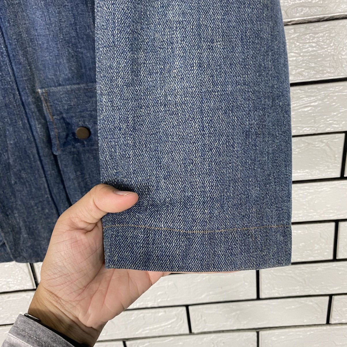 Japanese Brand Vintage Chore Work Denim Jacket Nalliya Issey Miyake Size US M / EU 48-50 / 2 - 16 Thumbnail