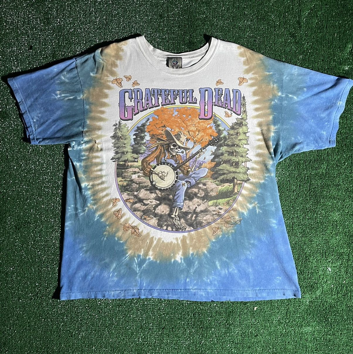 Grateful Dead Banjo Tie Dye T-Shirt