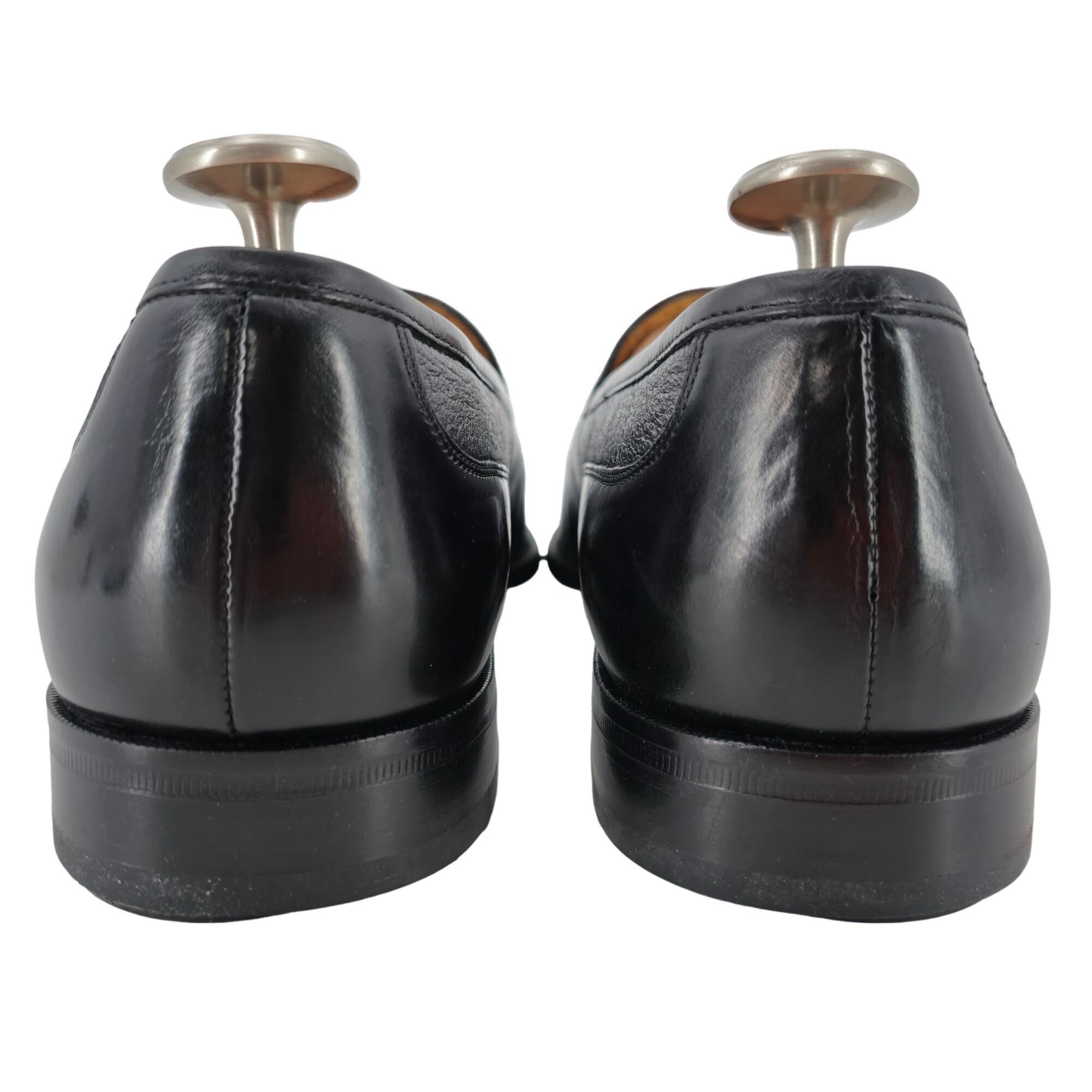 Johnston & Murphy NEW Johnston & Murphy Men's size 9.5W Black Deerskin Leather Size US 9.5 / EU 42-43 - 5 Thumbnail