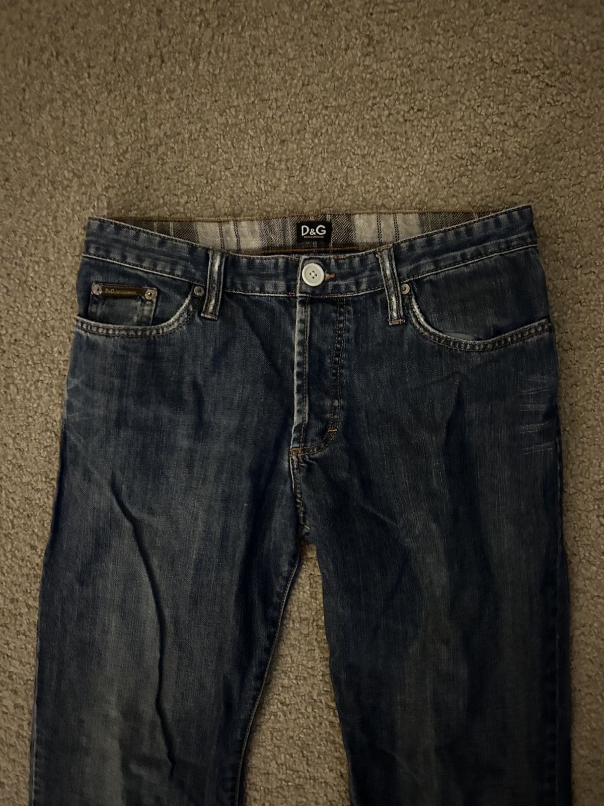 Dolce & Gabbana × Vintage D&g dolce gabbana graffiti jeans Size US 31 - 4 Thumbnail