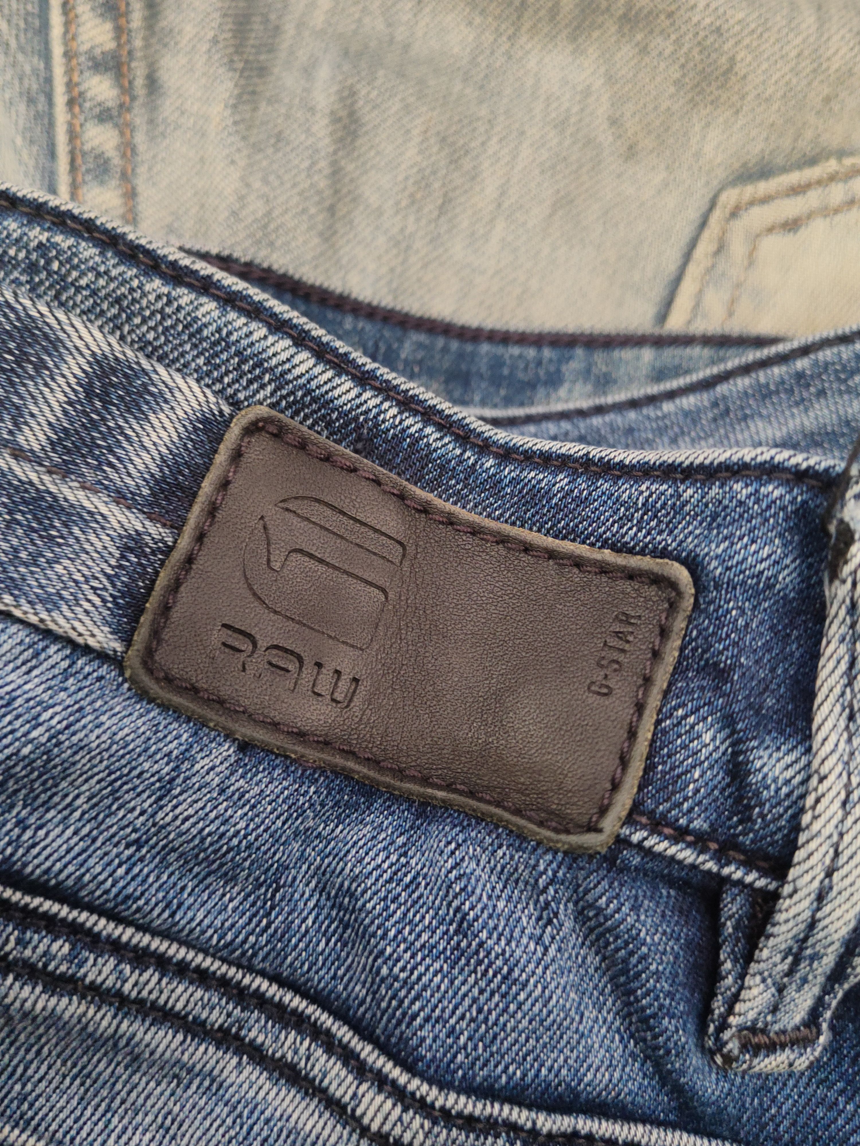 G-Star DL G-Star raw Dark Blue Distressed Ripped Jeans #46-960 Size 26" / US 2 / IT 38 - 12 Thumbnail