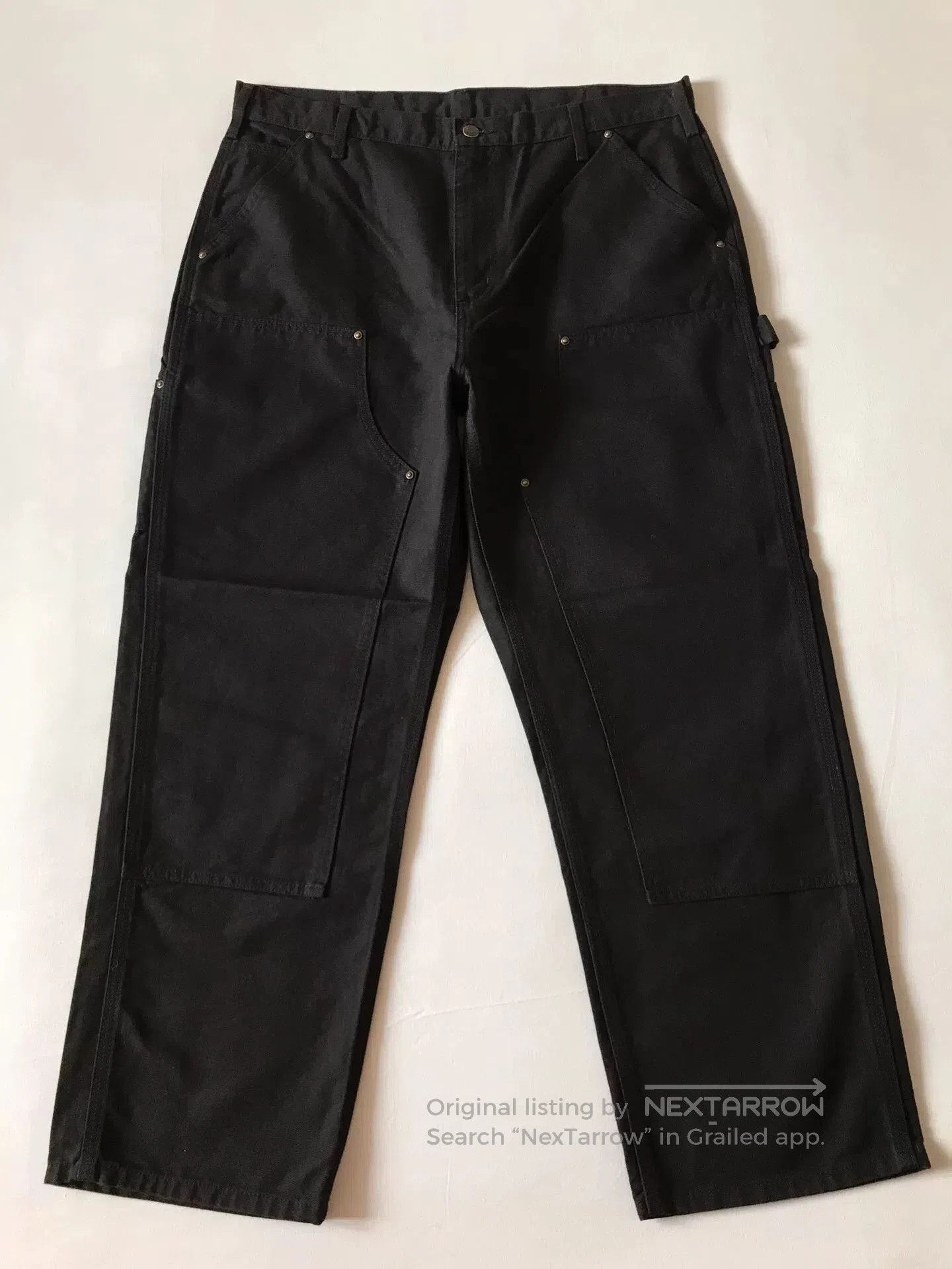 Carhartt Carhartt B136 Double Knee Work Pants W36L30. Size US 36 / EU 52 - 2 Thumbnail