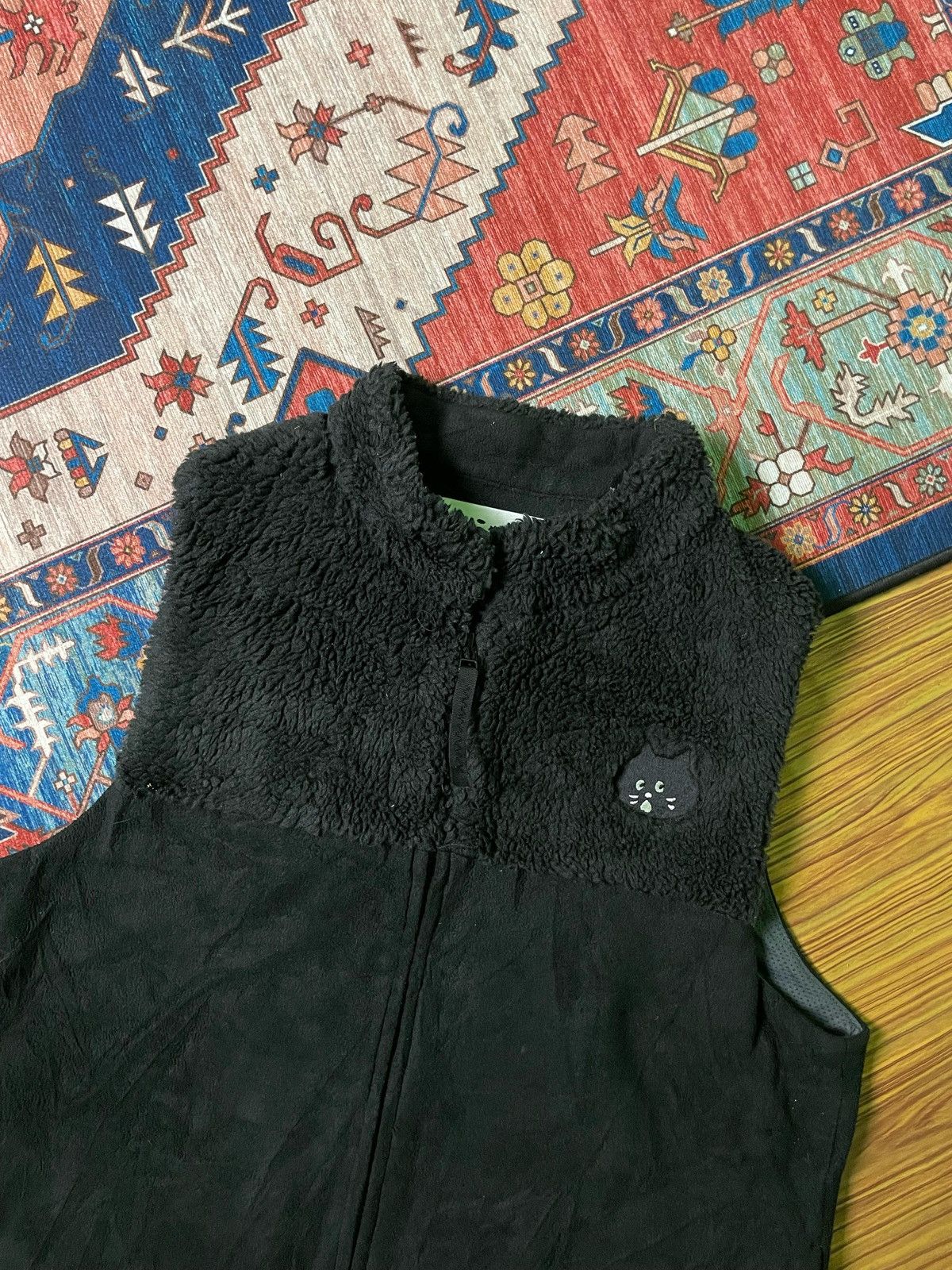 Issey Miyake × Japanese Brand × Ne-Net Ne net Nya logo Sherpa Vests Size US M / EU 48-50 / 2 - 3 Thumbnail