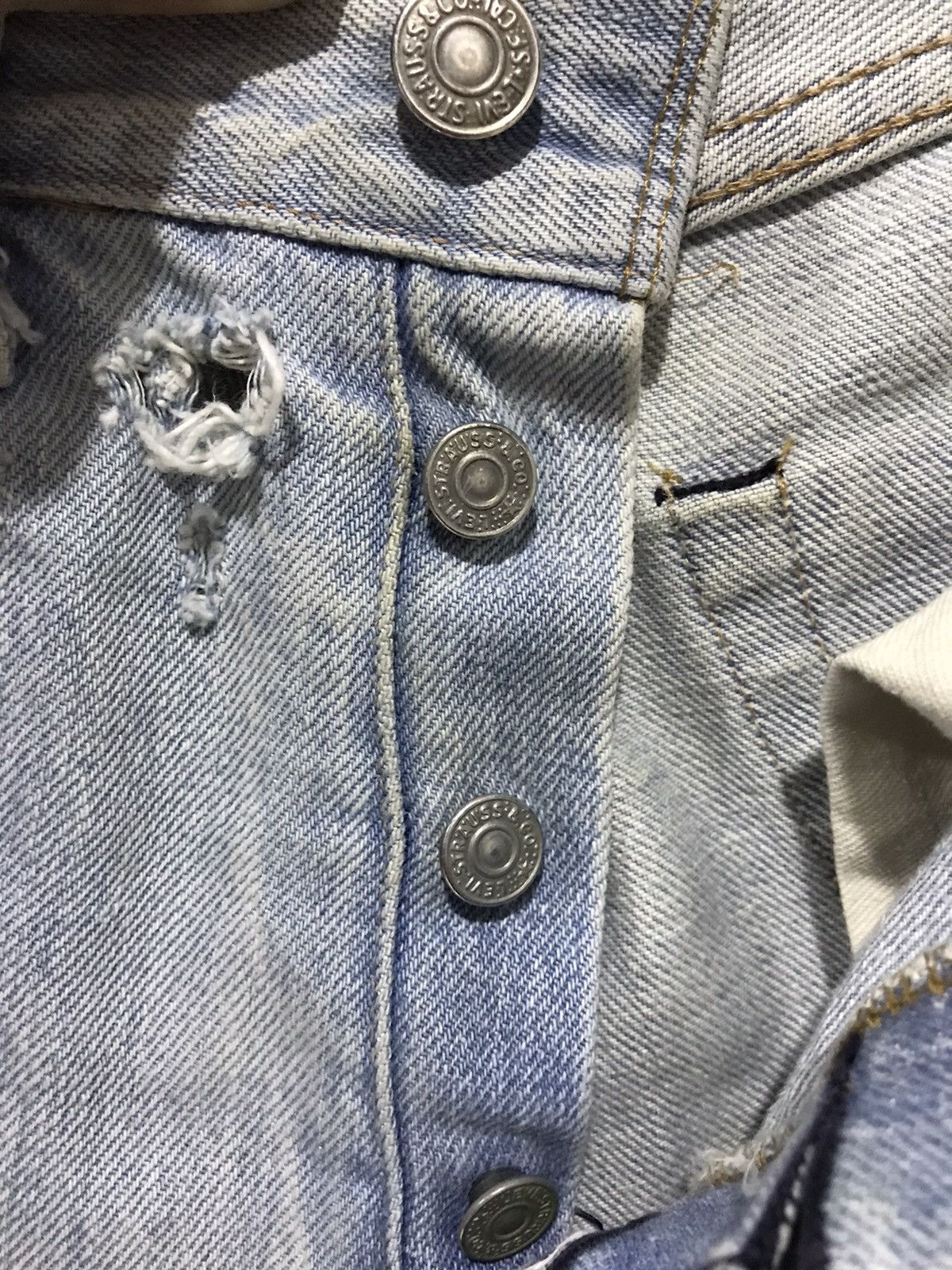 Jean × Levi's × Vintage Vintage Levi’s 501 Size US 28 / EU 44 - 3 Thumbnail