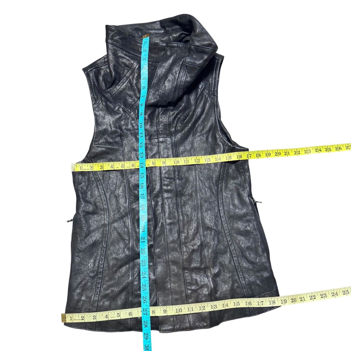 Julius FW2010 Julius Goth_ik; Leather Vest Hi-neck Size US S / EU 44-46 / 1 - 18 Thumbnail