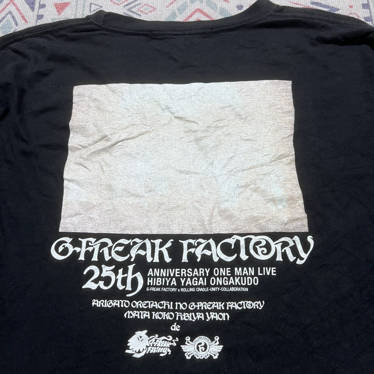 Band Tees × Japanese Brand × Vintage G FREAK FACTORY VINTAGE BAND JAPANESE Size US L / EU 52-54 / 3 - 7 Thumbnail
