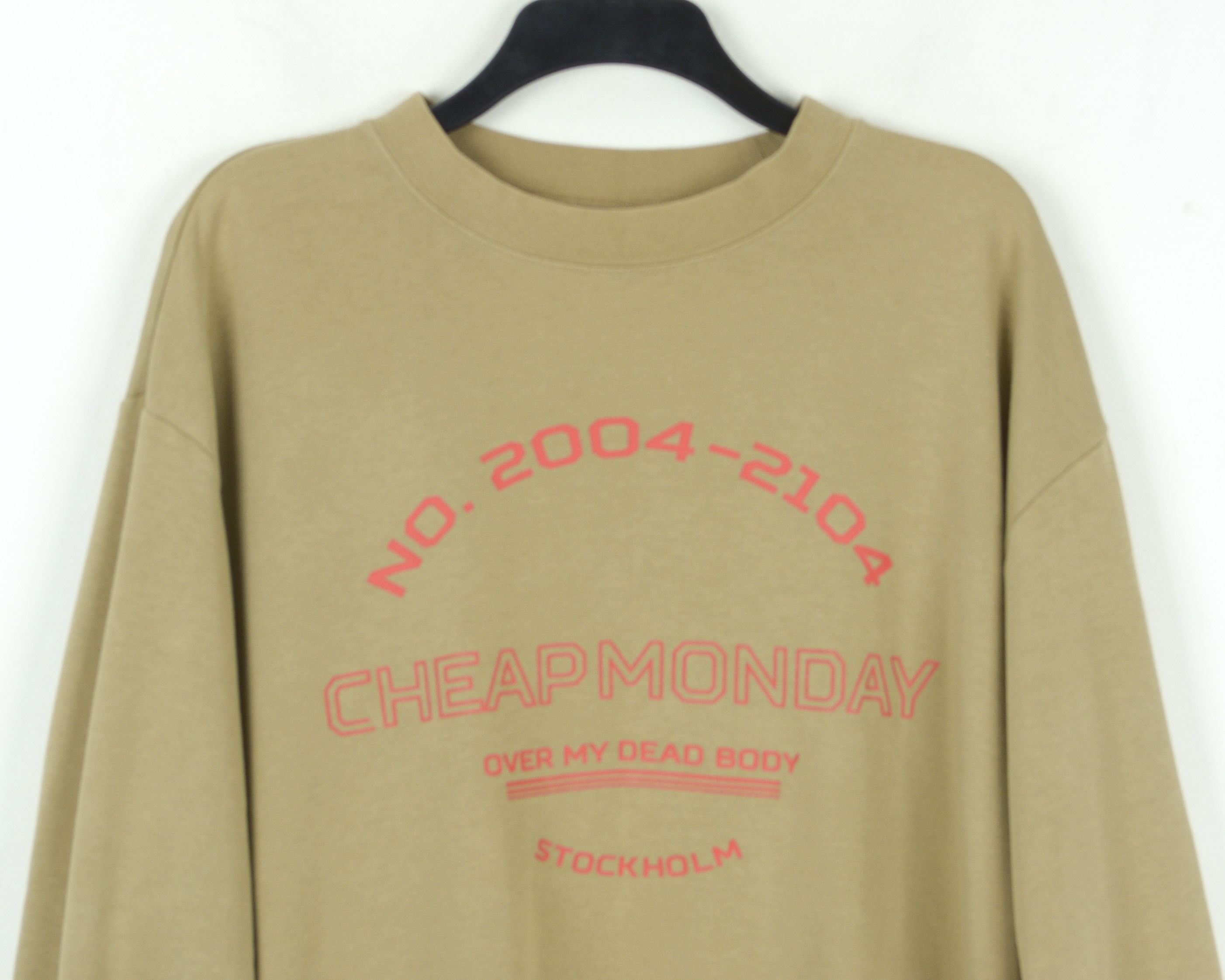 Cheap Monday Victory Sweat Mens XL Jumper Pullover Sweatshirt Crew Neck Size US XL / EU 56 / 4 - 2 Thumbnail