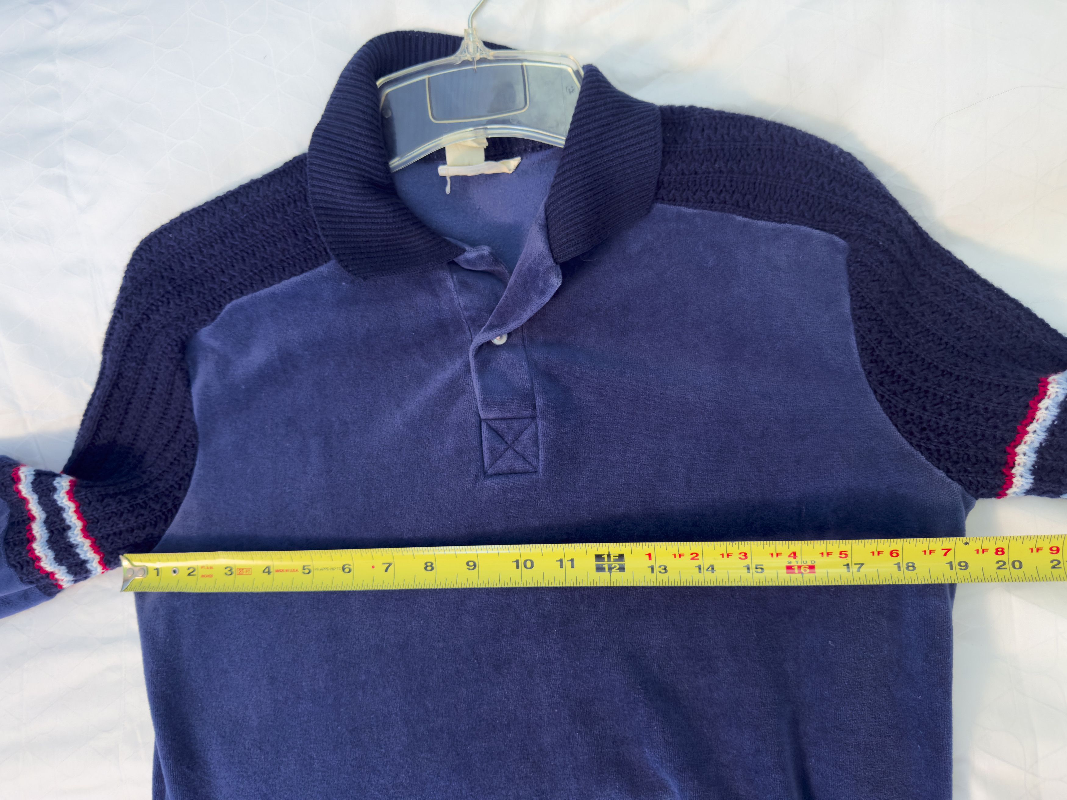 Other Vintage Westland Mills Velour Knit Panel Pullover Size US M / EU 48-50 / 2 - 8 Thumbnail
