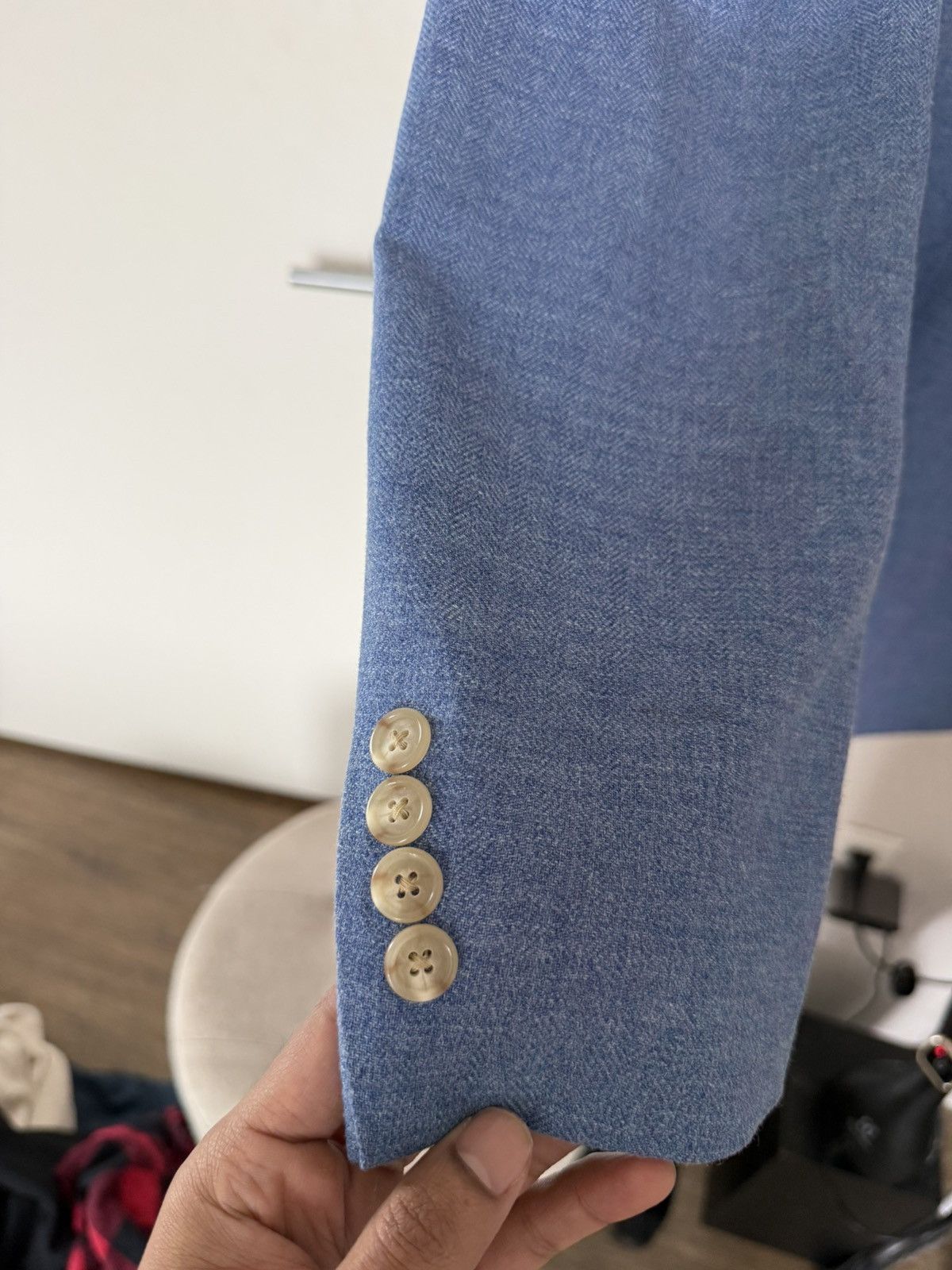 Other Wool/Silk Sports Blazer Size 42R - 3 Thumbnail