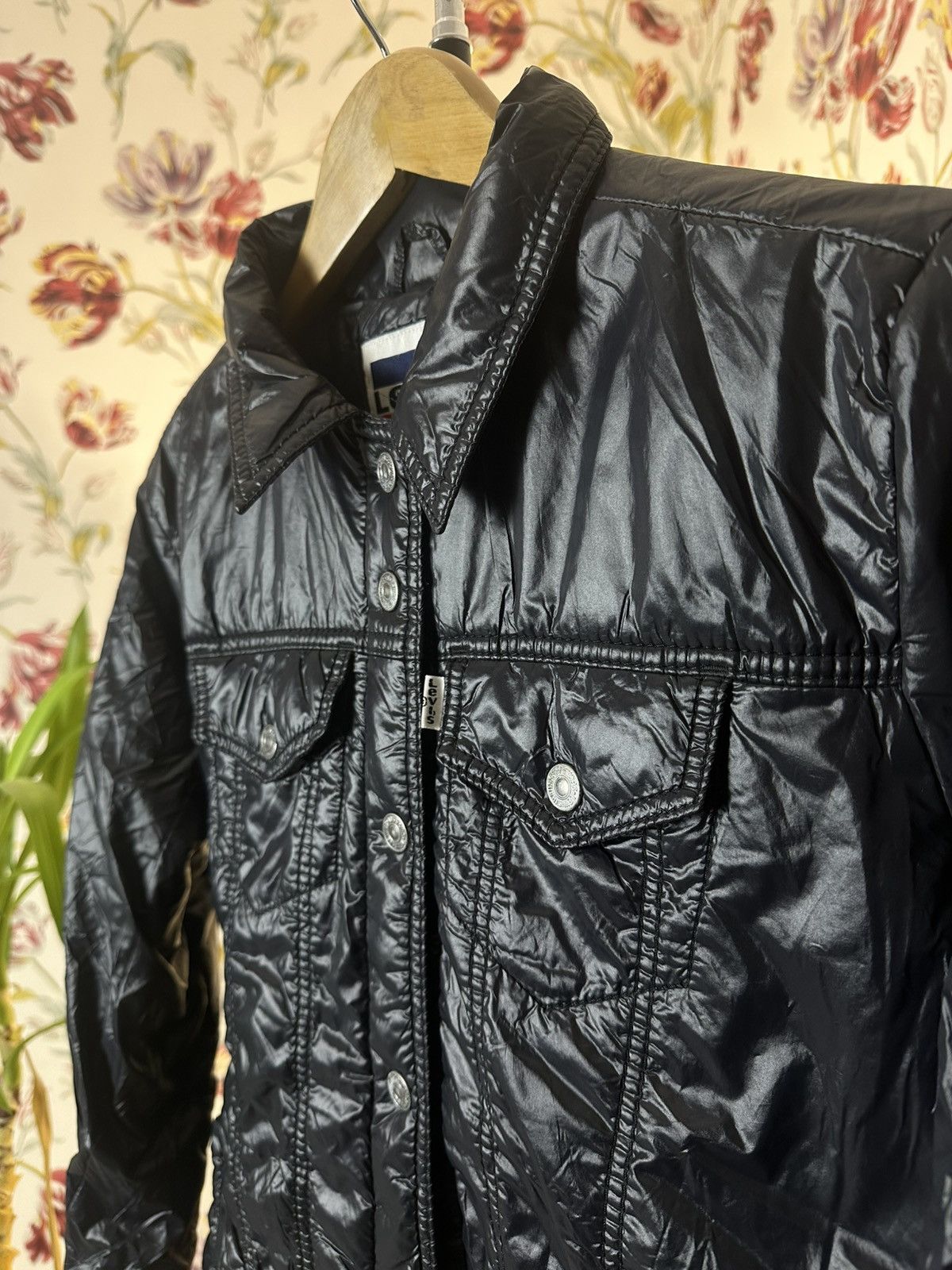 Levi's × Levi's Vintage Clothing Levi’s nylon trucker puffer jaket Size L / US 10 / IT 46 - 2 Thumbnail