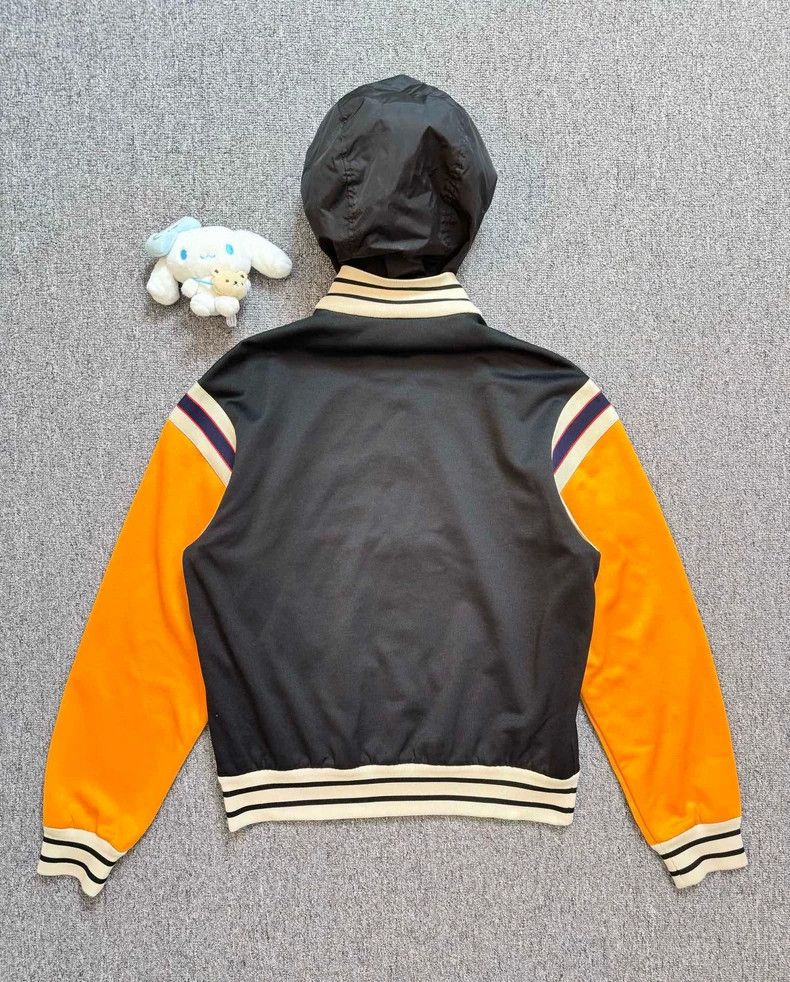 Gucci GucciBlack orange color block striped letter logo hooded ja Size US S / EU 44-46 / 1 - 2 Thumbnail