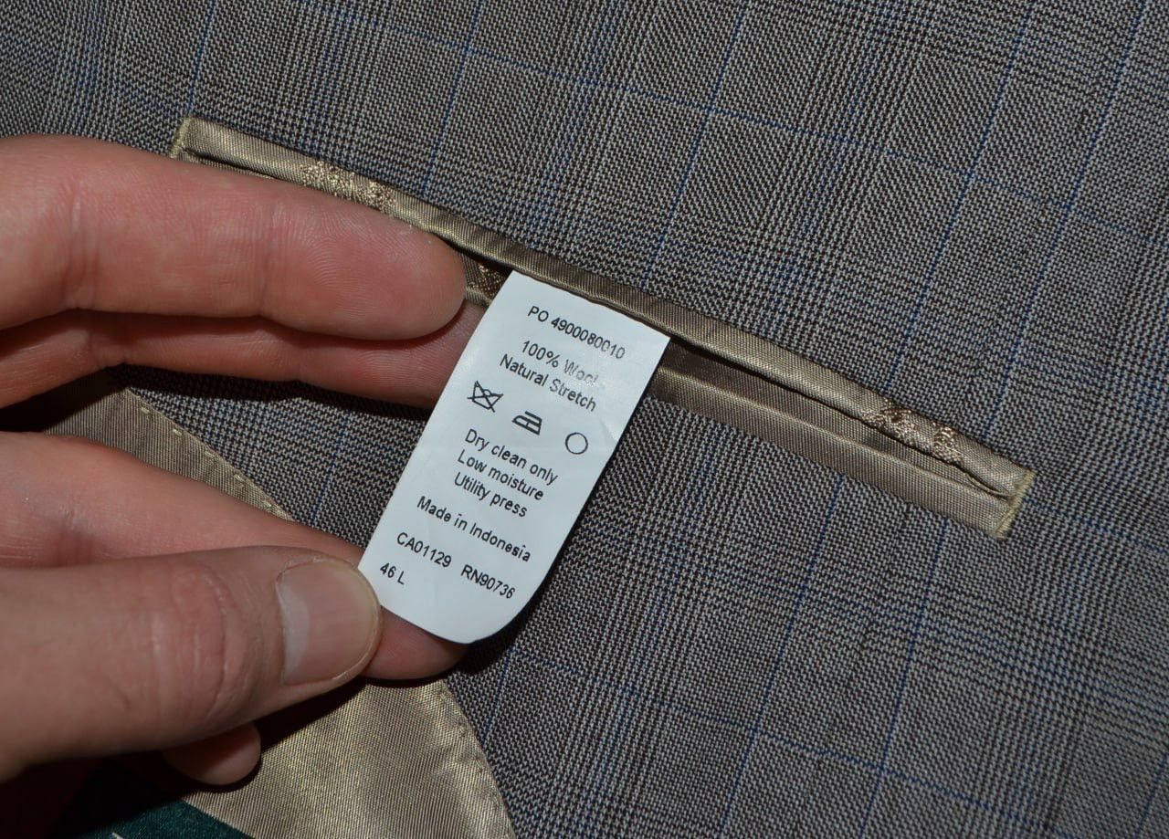 Polo Ralph Lauren Lauren Ralph Lauren Blazer Gray Two buttons Size 46 L Size 46L - 15 Thumbnail