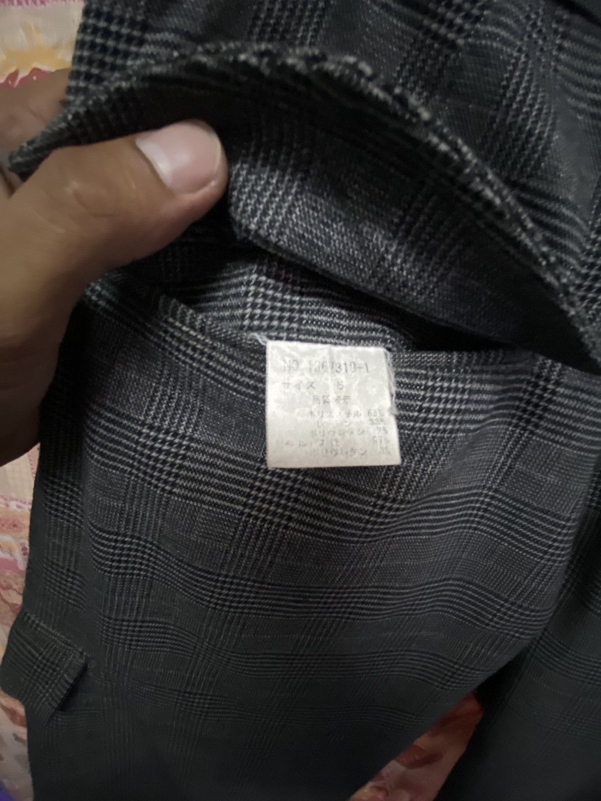 Issey Miyake × Tete Homme Japan Designer Issey Miyake Checkered 6 Pocket Cargo Size US 30 / EU 46 - 6 Thumbnail