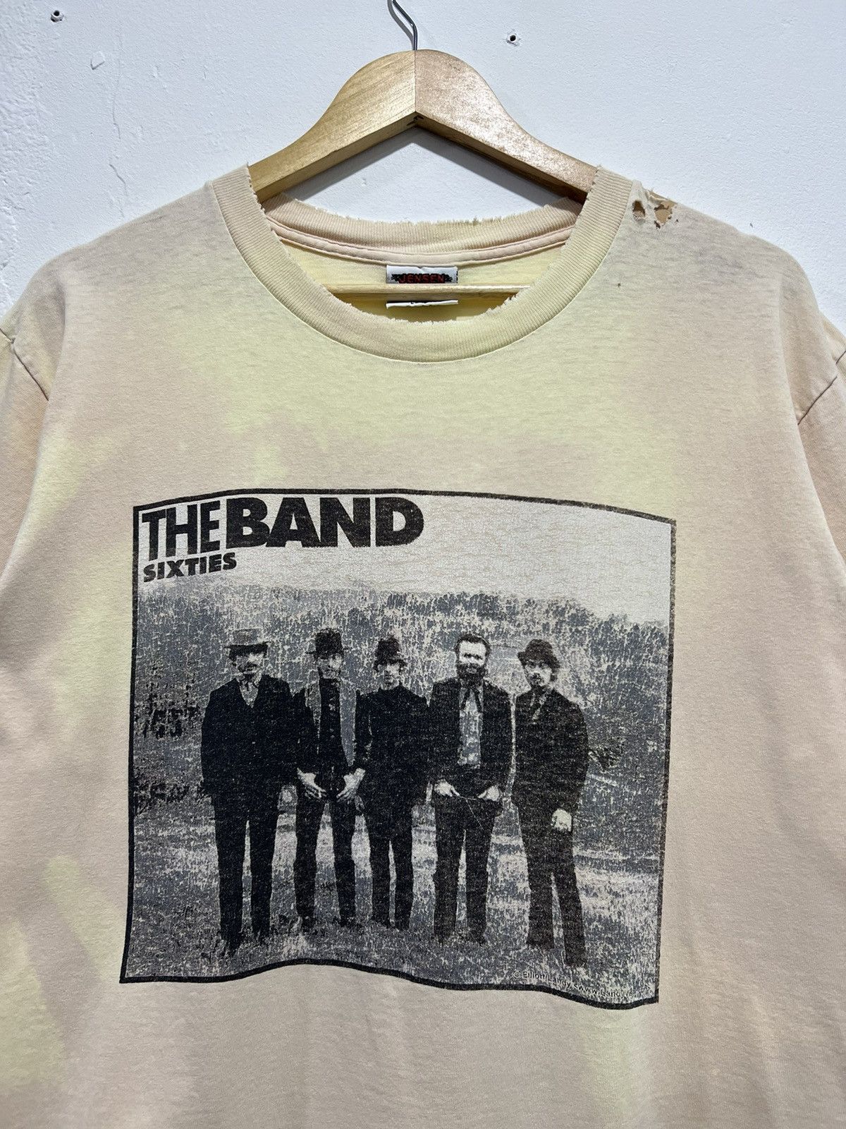 Band Tees × Vintage Vintage 90’s The Band Distressed Tshirt Size US L / EU 52-54 / 3 - 2 Thumbnail