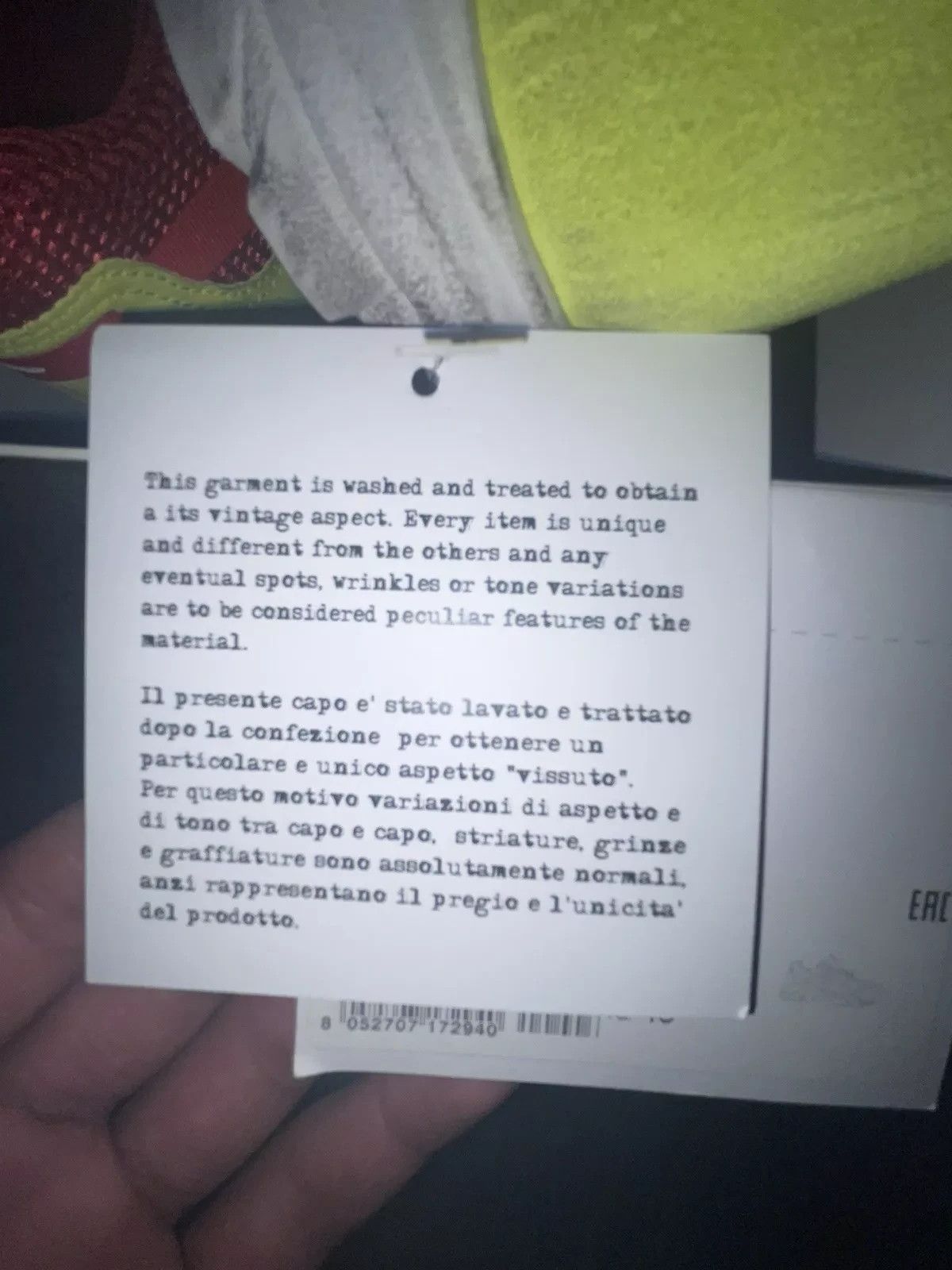 Maison Margiela Maison Margiela Security 13 46 Red Green Low Size US 13 / EU 46 - 13 Thumbnail