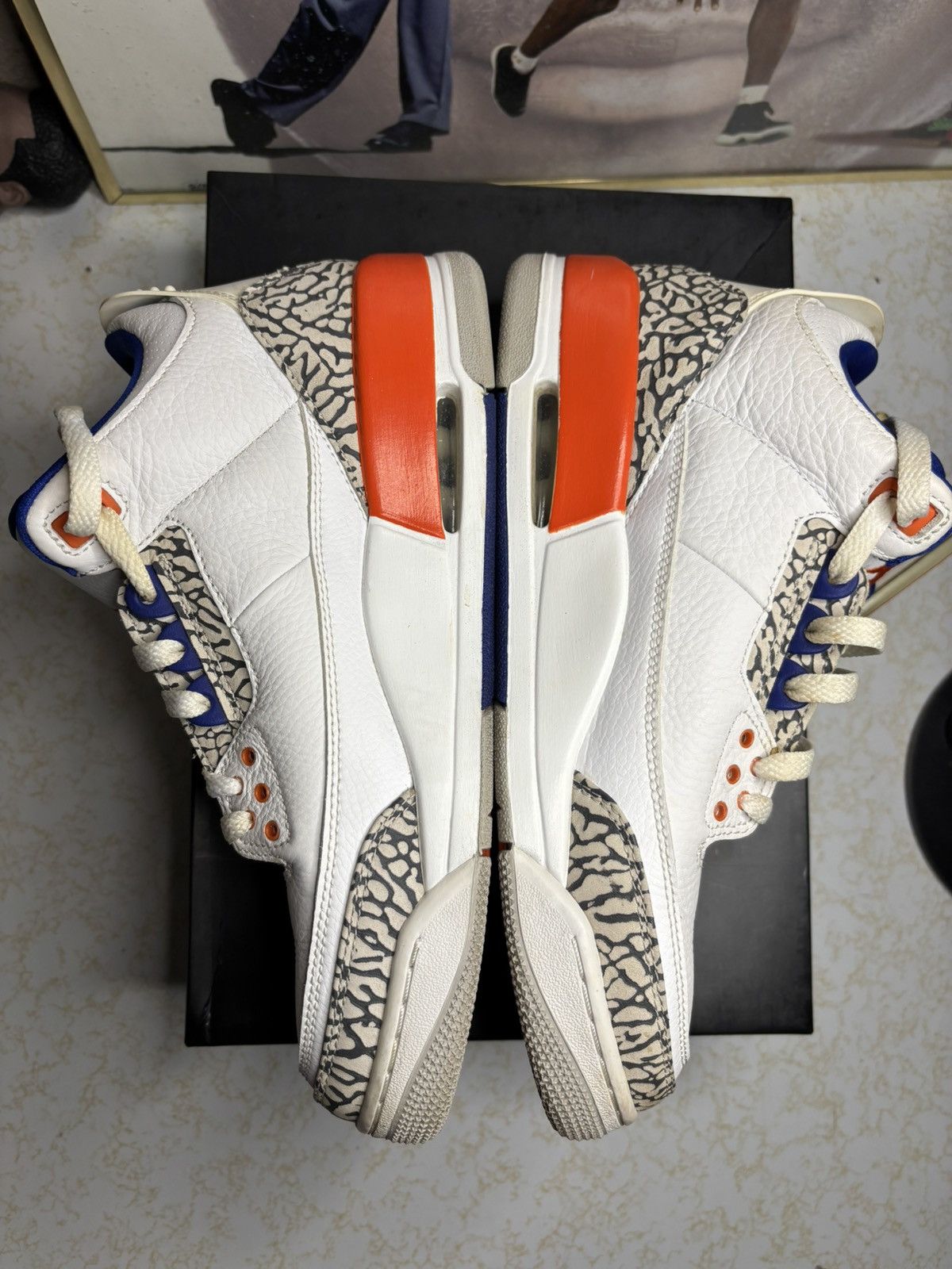 Jordan Brand Air Jordan 3 Retro Knicks Size US 9 / EU 42 - 3 Thumbnail