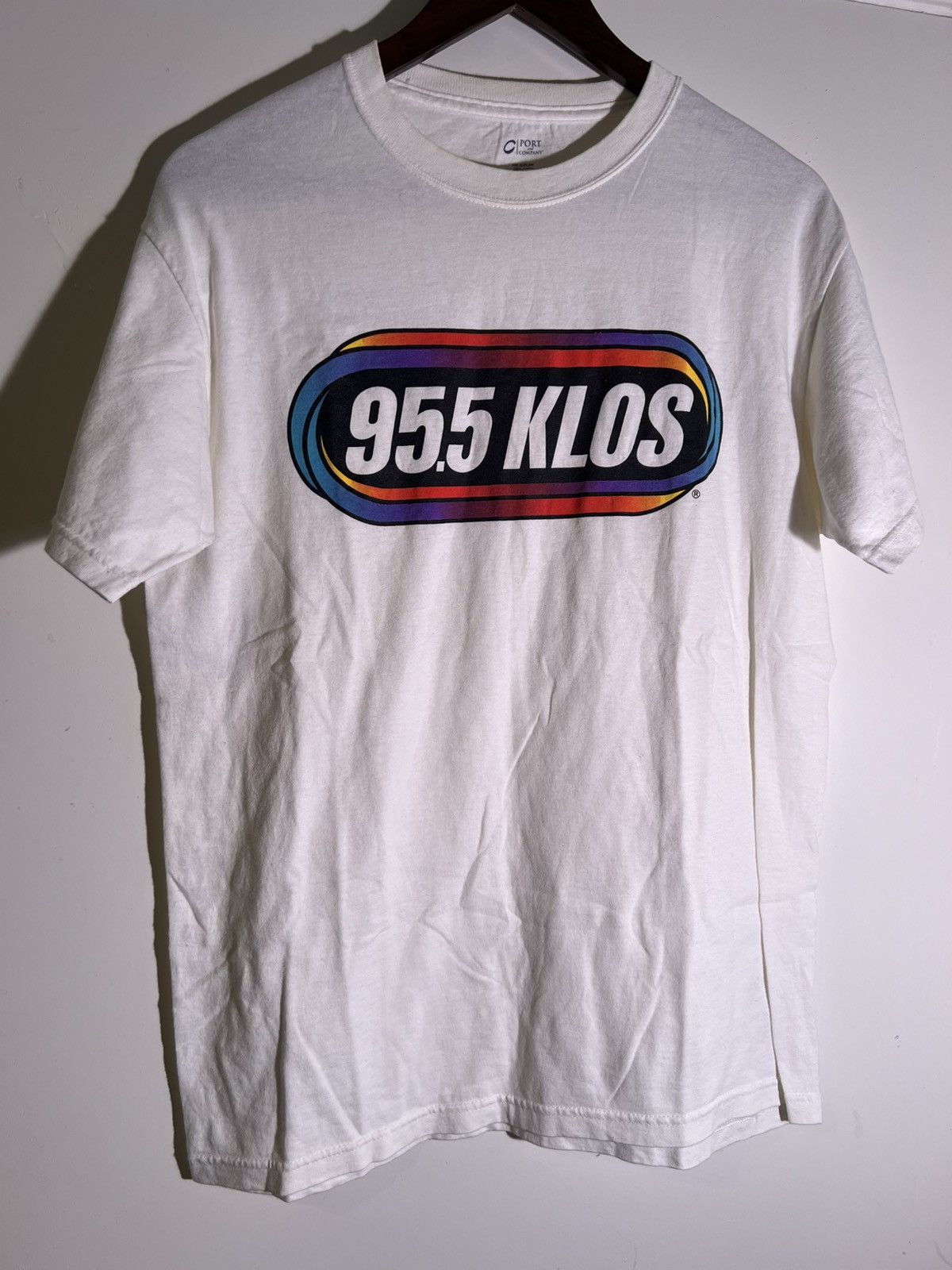 Vintage Y2K 2000’s VTG Vintage 95.5 KLOS Radio Station Retro T Shirt Size US M / EU 48-50 / 2 - 1 Thumbnail