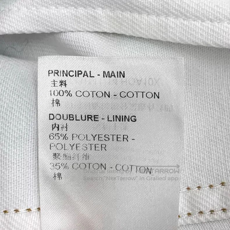 Louis Vuitton Louis Vuitton 23 white and blue color-block spray-painted Size US S / EU 44-46 / 1 - 8 Thumbnail