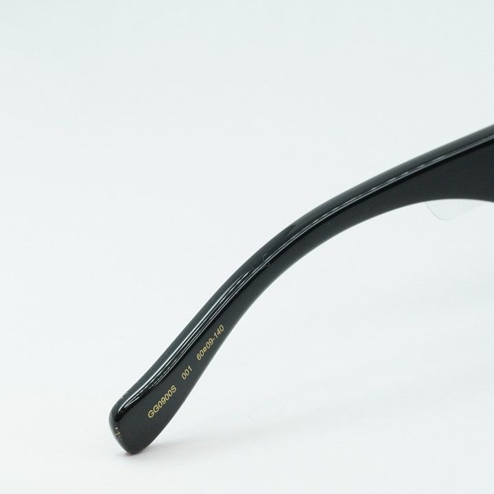 Gucci Gucci GG0900S 001 Sunglasses Black Aviator Frame, Grey Size ONE SIZE - 8 Thumbnail
