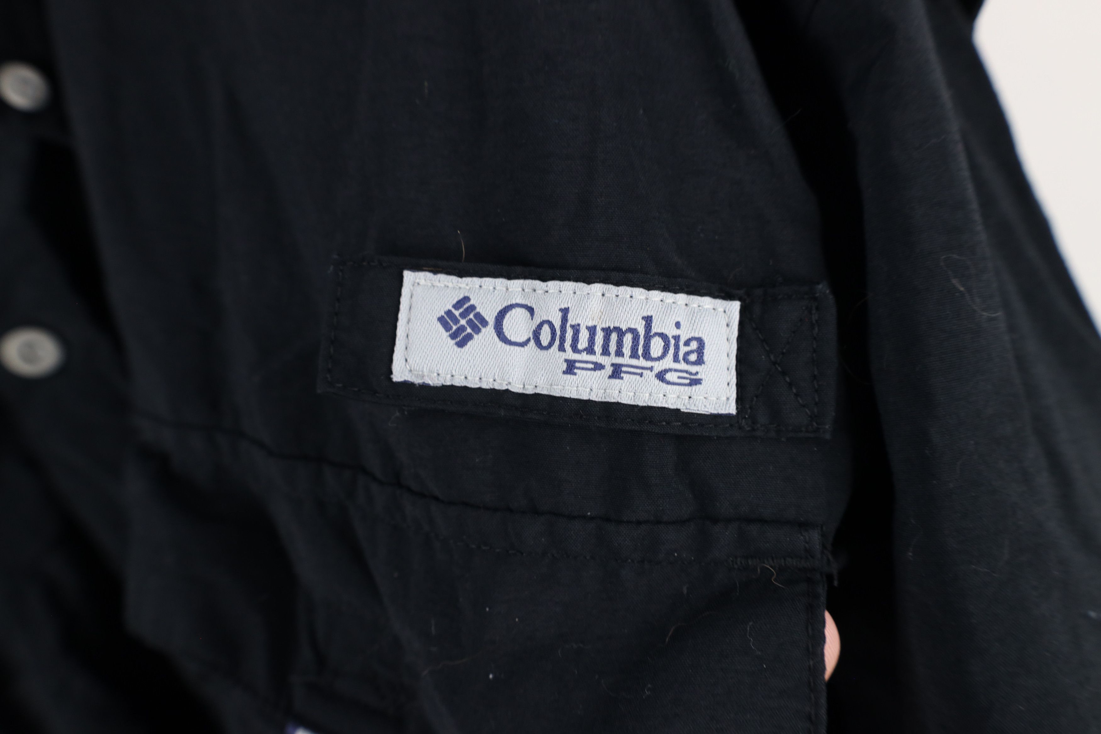 Columbia × Vintage Columbia PFG Spell Out Fishing Short Sleeve Button Shirt Size US XXL / EU 58 / 5 - 5 Thumbnail