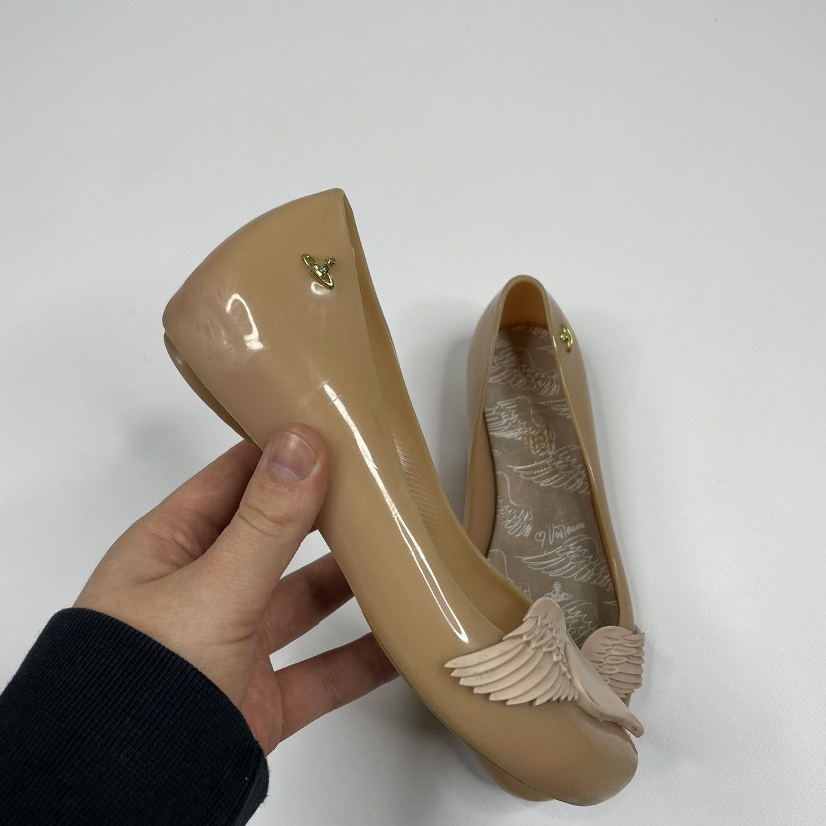 Melissa × Vivienne Westwood Vivienne Westwood x Melissa Ballet Flats Heart Size US 5 / IT 35 - 3 Thumbnail