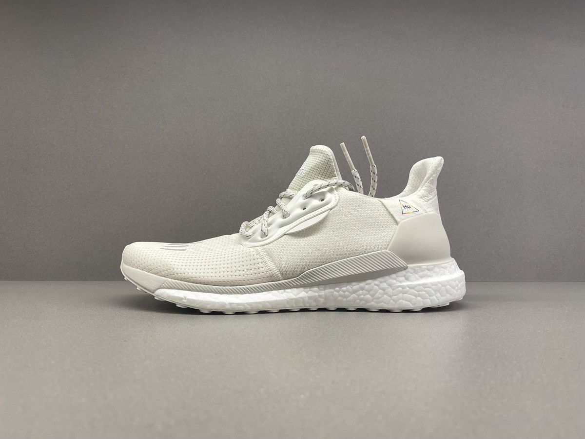 Adidas × Pharrell Adidas Solar Hu Pharrell Greyscale Pack Off White Size US 10 / EU 43 - 6 Thumbnail