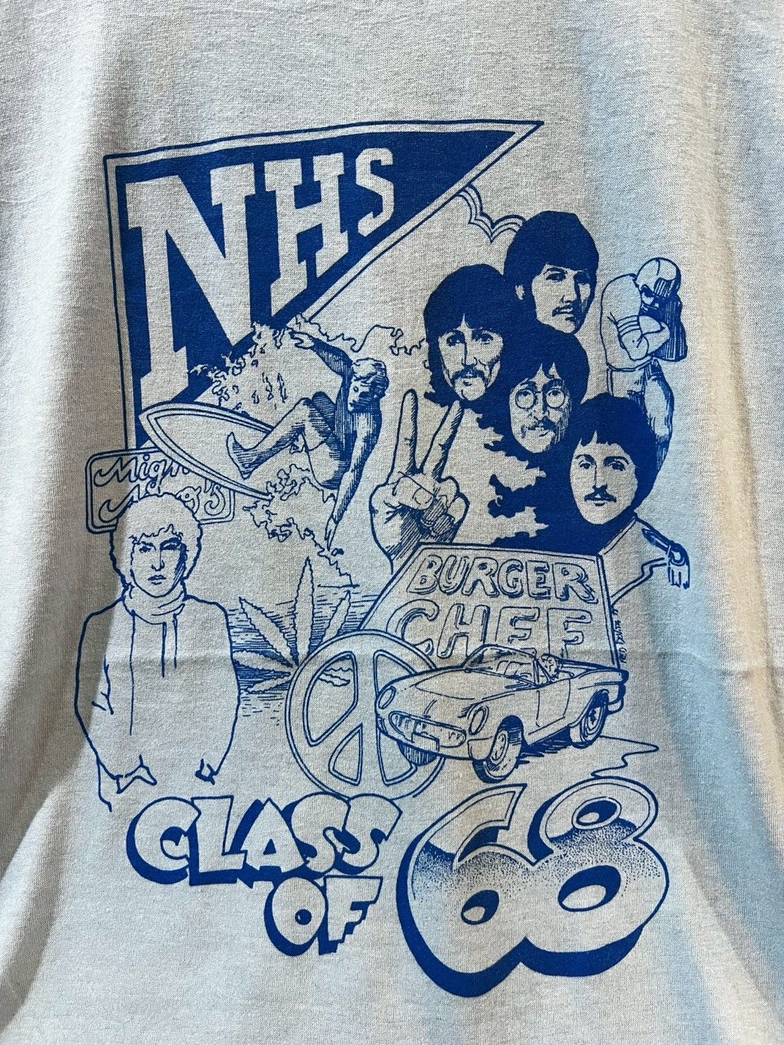 Band Tees NHS Class of 1968’s Size US M / EU 48-50 / 2 - 2 Thumbnail