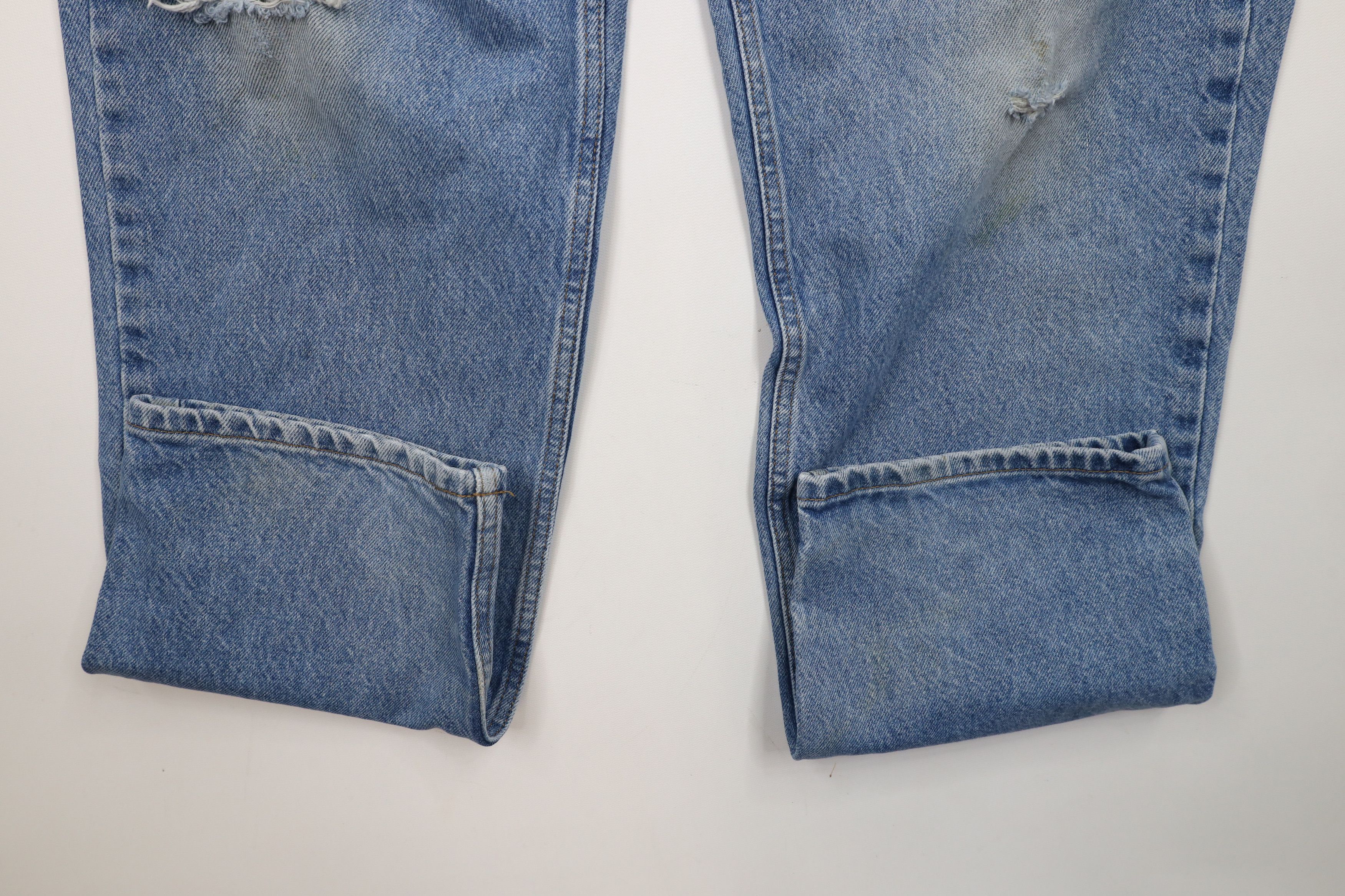 Carhartt × Vintage Vintage Carhartt Relaxed Fit Denim Jeans Blue Cotton Size US 36 / EU 52 - 7 Thumbnail