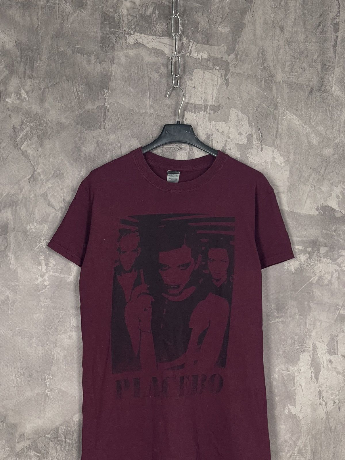 Band Tees × Vintage Placebo Vintage 90s Vintage Face Logo T shirt Size US S / EU 44-46 / 1 - 2 Thumbnail