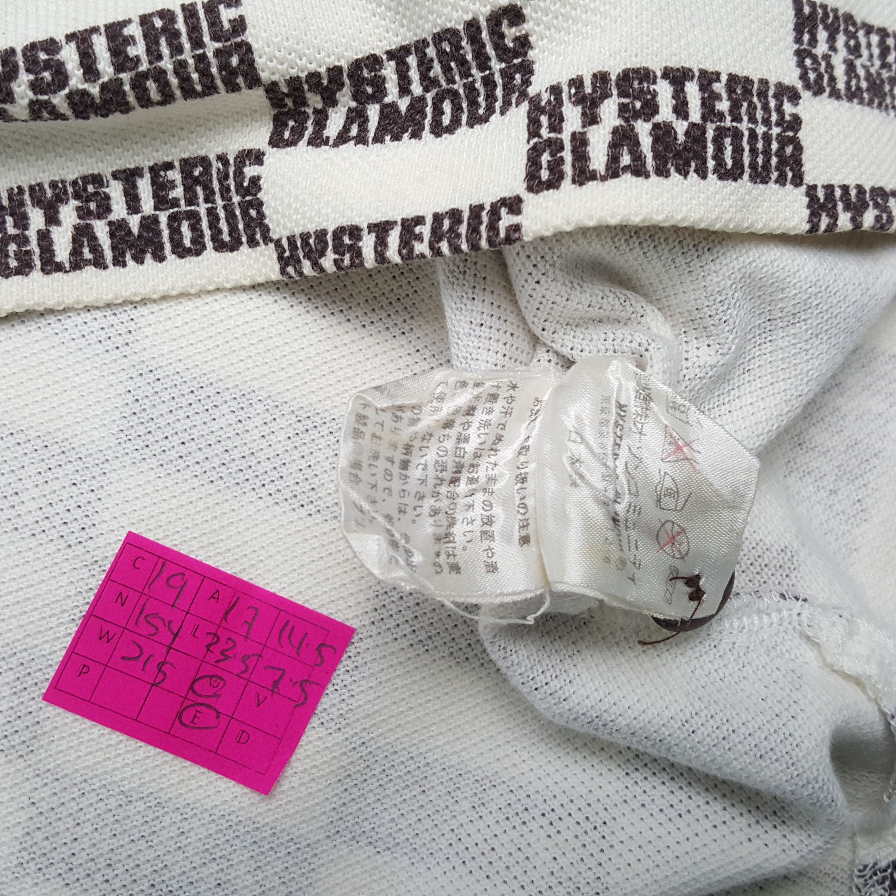 Hysteric Glamour × Japanese Brand × Vintage HYSTERIC GLAMOUR Fashion Casual Full Print Style Polos Size S / US 4 / IT 40 - 4 Thumbnail