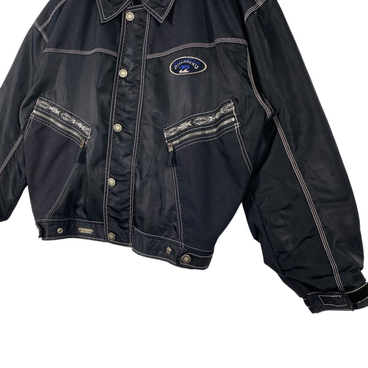 Billabong × Vintage Vintage 90s Billabong Zipper/Button Jacket Size US M / EU 48-50 / 2 - 6 Thumbnail