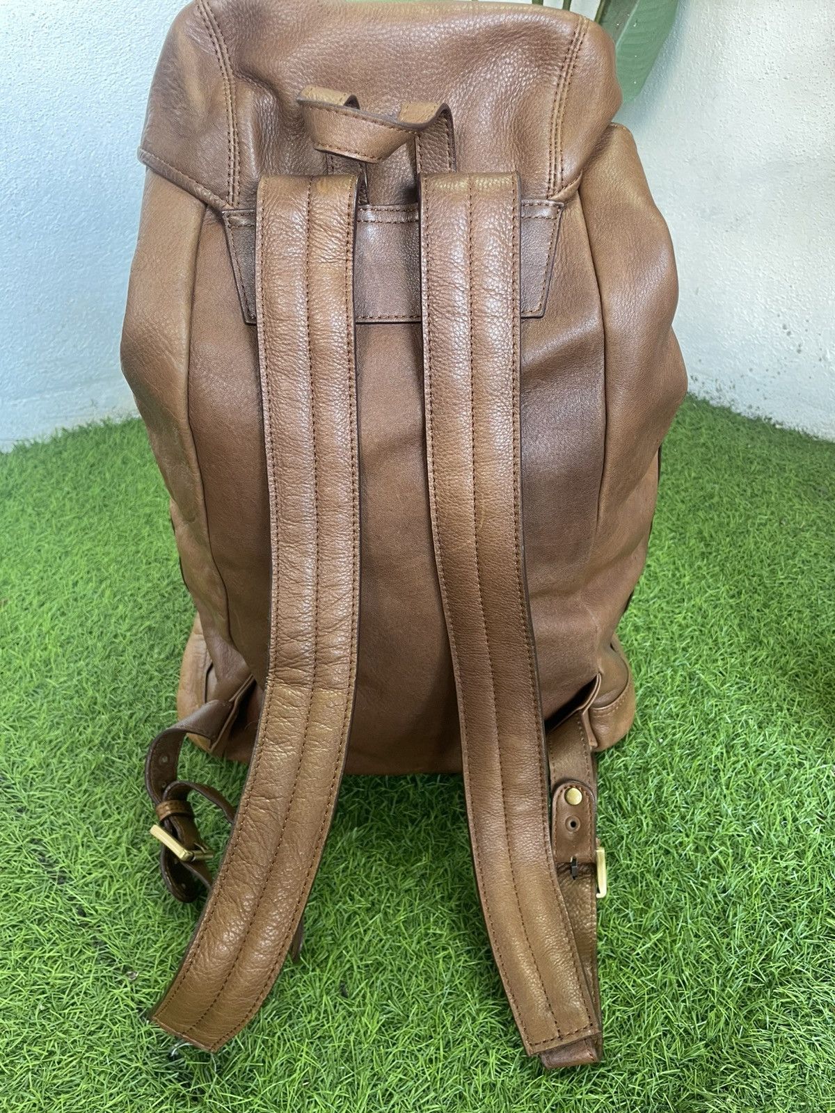 Leather Authentic HALO leather Backpack Size ONE SIZE - 14 Thumbnail