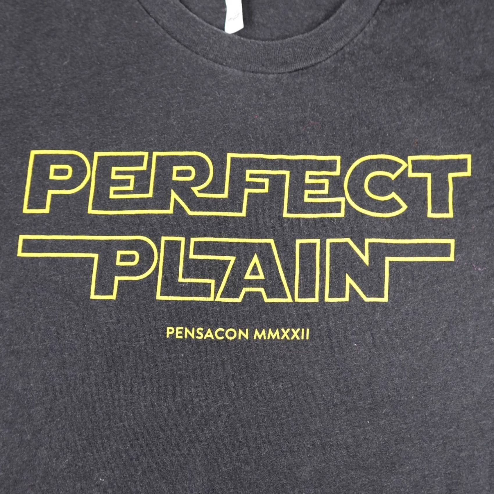 Vintage VINTAGE Perfect Plain Brewery Shirt Mens Large Black Pensacon Star Wars Convention Size US L / EU 52-54 / 3 - 4 Thumbnail