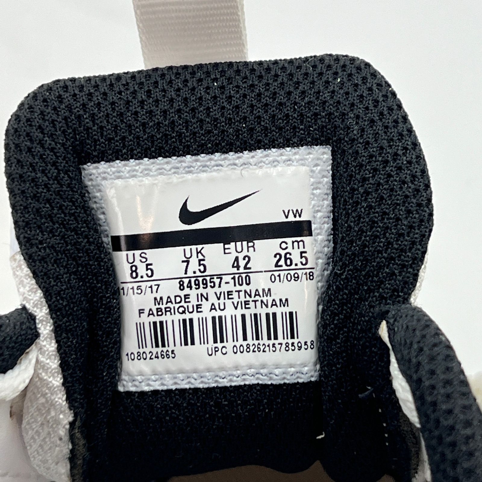 Nike Nike Golf Explorer 2 White Black Size US 8.5 / EU 41-42 - 3 Thumbnail