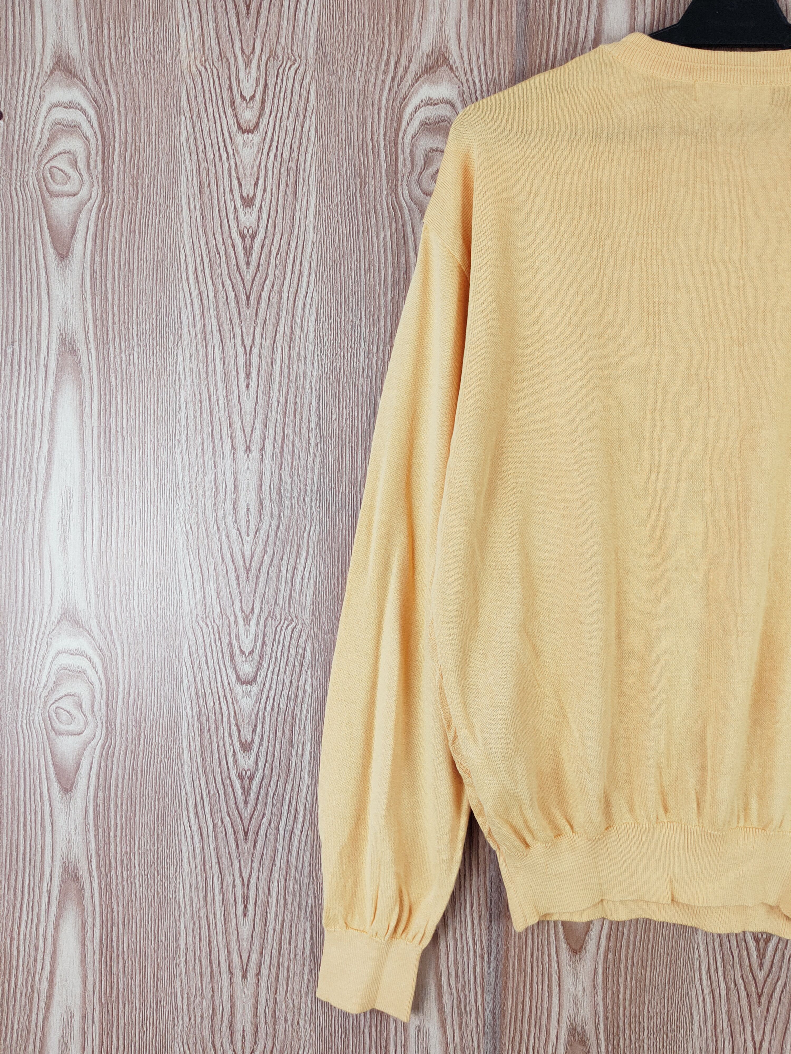 DAKS Daks London Yellow Golf Knitwear Sweatshirts #W128 Size US M / EU 48-50 / 2 - 9 Thumbnail