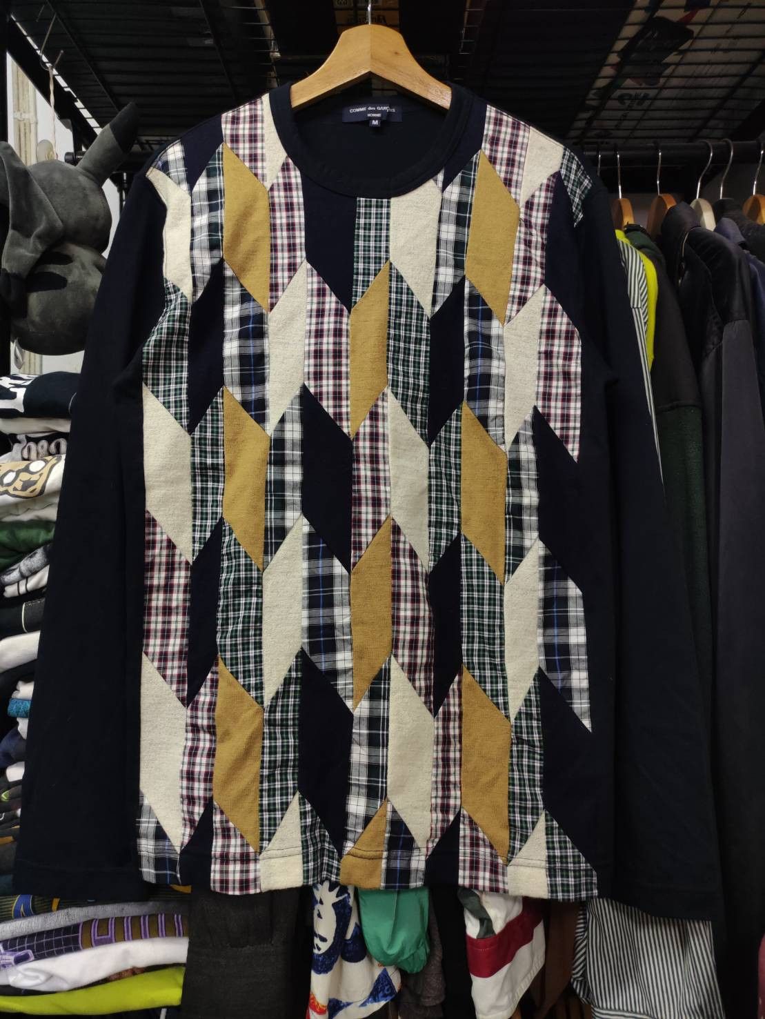 Comme des Garcons Comme des Garcons 2010 Checkered Pattern Plaid Long Sleeve Size US M / EU 48-50 / 2 - 1 Thumbnail