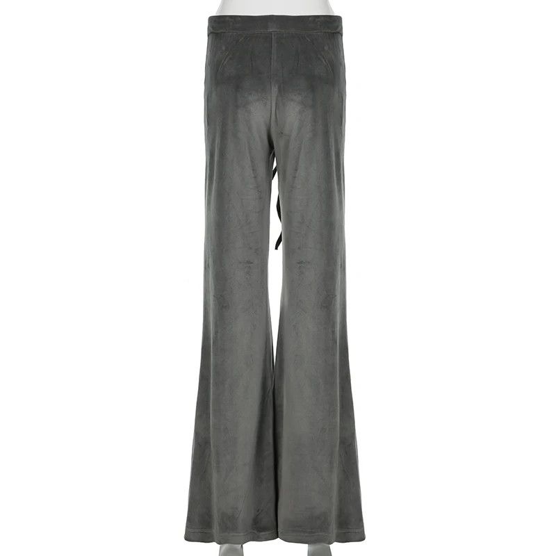 Japanese Brand × Vintage Retro Rhinestone Flare Pants Size 30" / US 8 / IT 44 - 6 Thumbnail