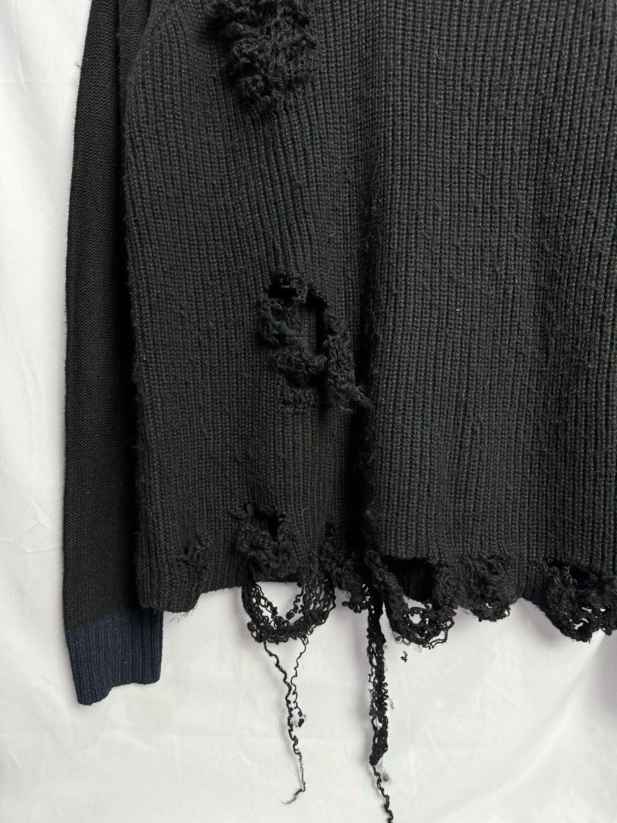 Japanese Brand × Le Grande Bleu (L.G.B.) × Undercover Undercover Distressed Knit Uniqlo Ifsix Style Size US S / EU 44-46 / 1 - 4 Thumbnail