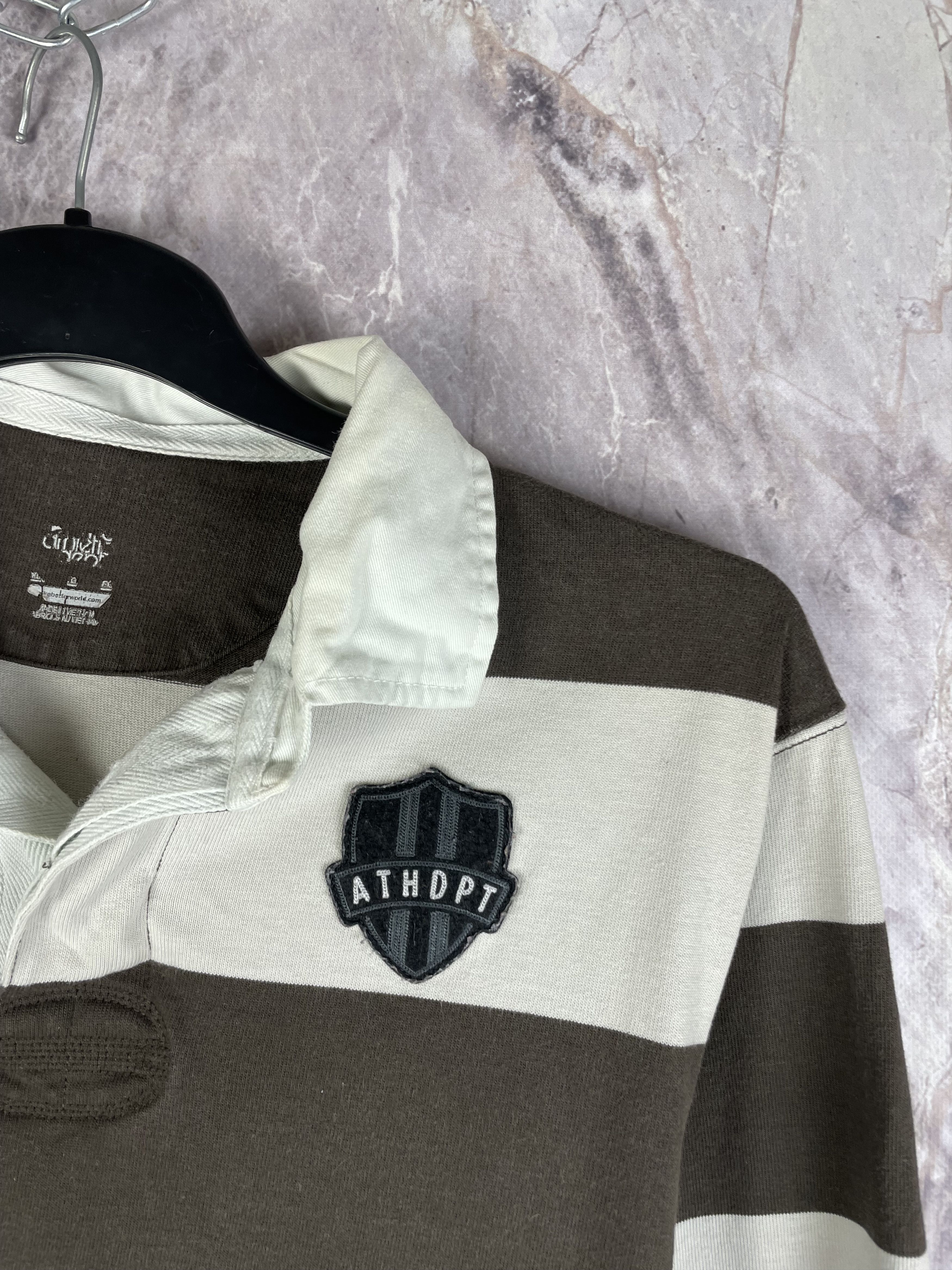 Nike Vintage Nike Rugby Long Sleeve T-Shirt Size US XL / EU 56 / 4 - 4 Thumbnail
