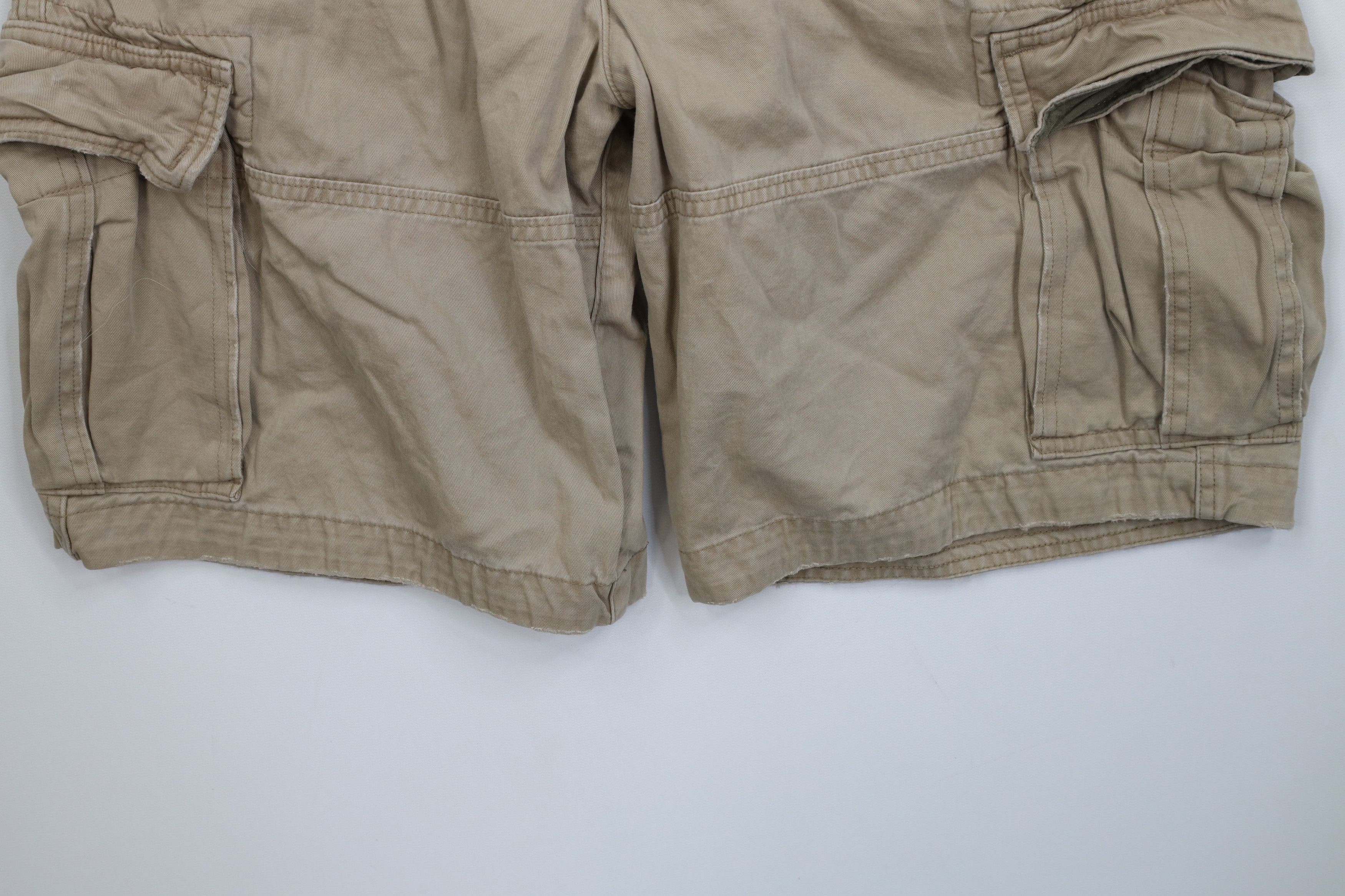Abercrombie & Fitch Vintage Y2K Abercrombie & Fitch Heavyweight Cargo Shorts Size US 34 / EU 50 - 4 Thumbnail
