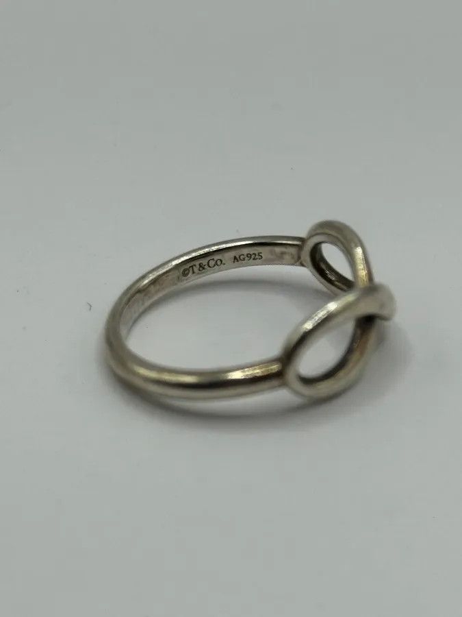 Tiffany & Co. × Vintage Tiffany & Co. Infinity Silver 925 Ring Size ONE SIZE - 6 Thumbnail