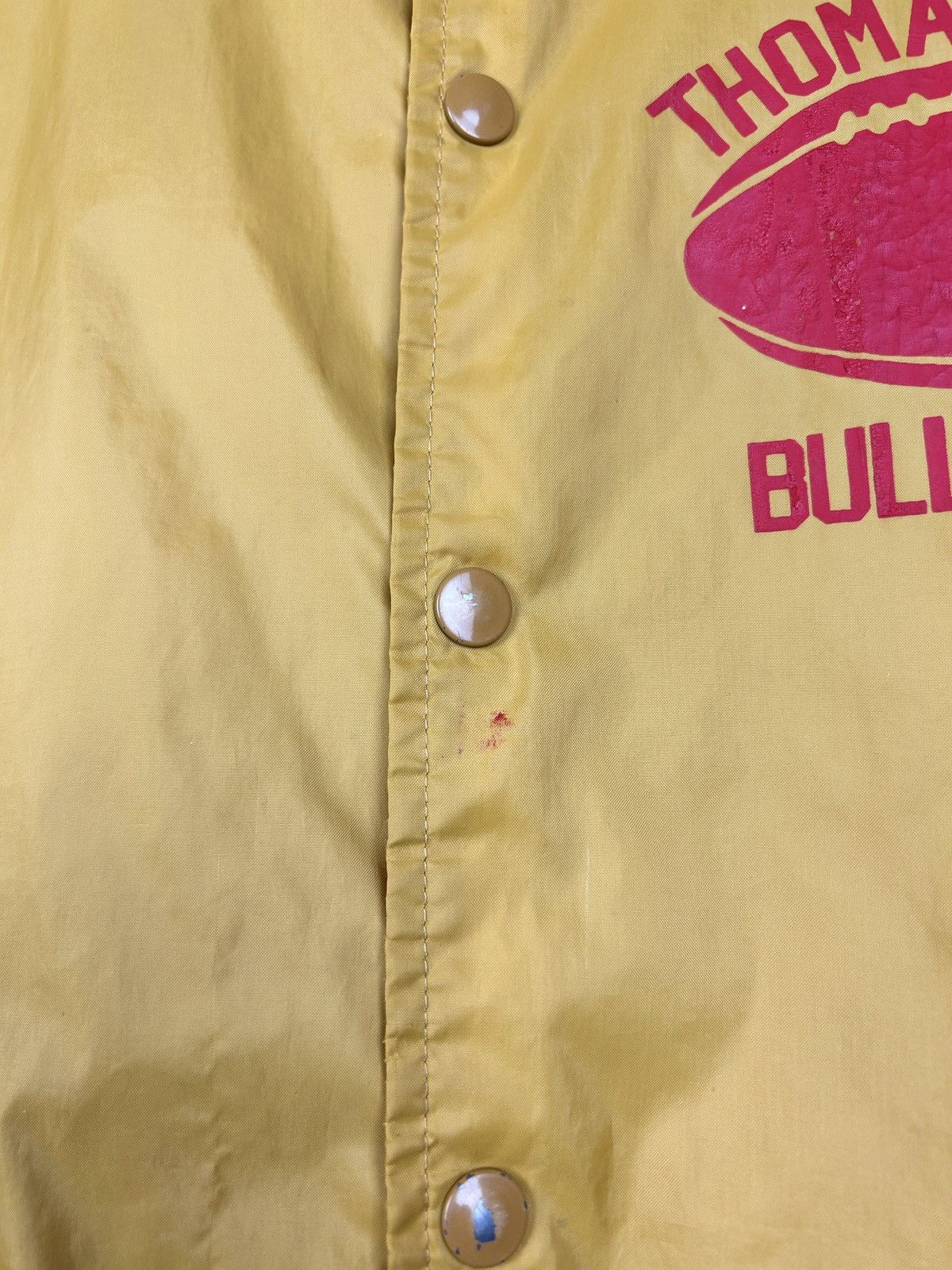 Vintage 70s Collegiate Pacific Thomasville Bulldogs 1974 Champs L Size US L / EU 52-54 / 3 - 4 Thumbnail