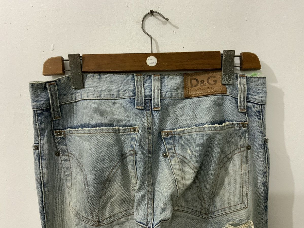 Dolce & Gabbana Dolce & Gabbana Distressed Jeans Size 32" / US 10 / IT 46 - 9 Thumbnail