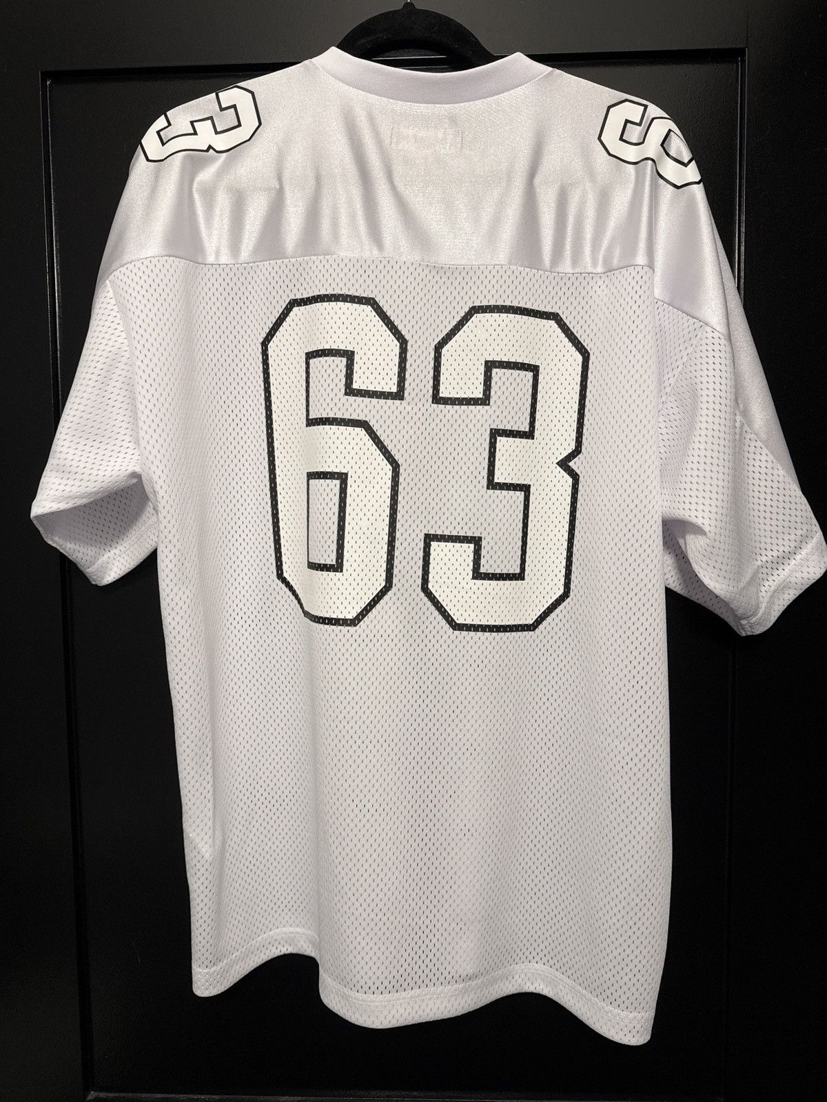 Supreme Supreme Bones Football Jersey White | Grailed